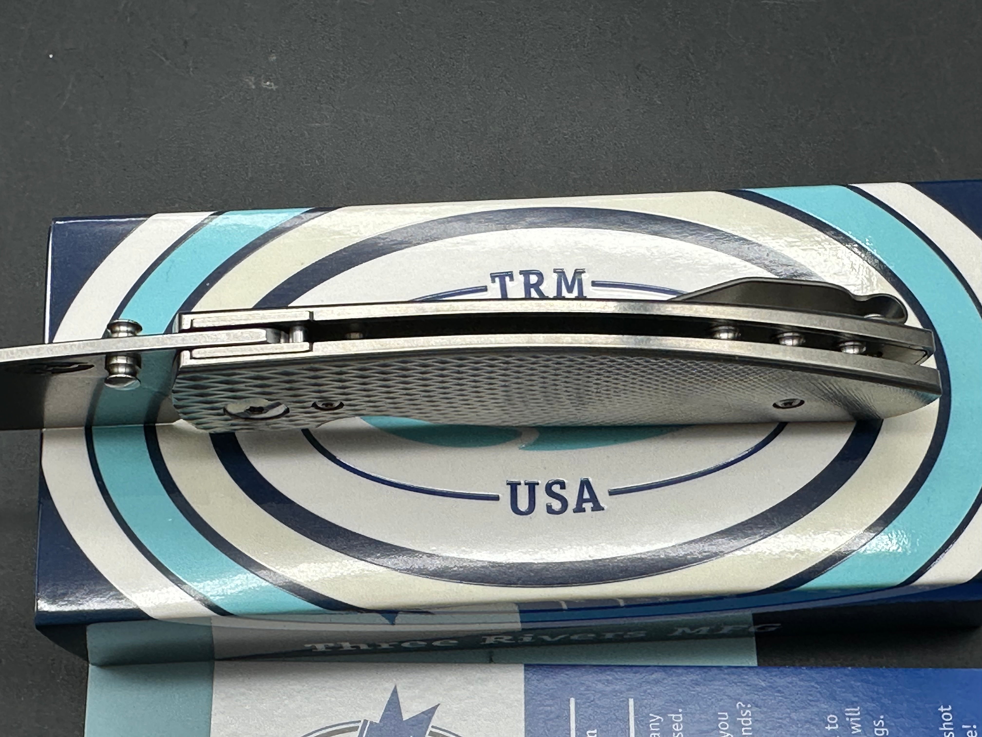 TRM Neutron 2 Magnacut 3D Contoured Ti Lizard Skin Scales+CARBON FIBER Scale set