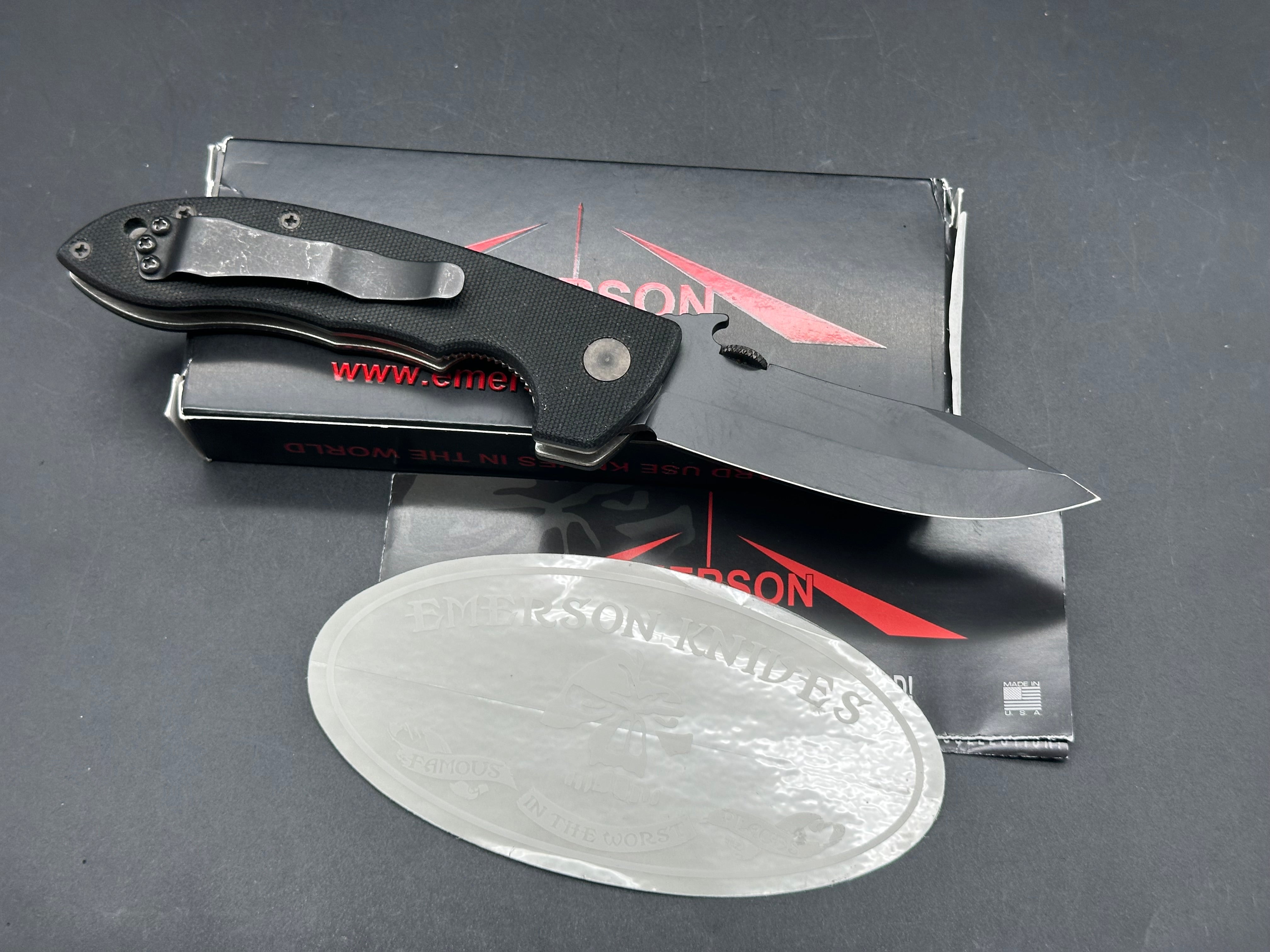 Emerson Knives Inc.  Mini CQC-8 | Horseman