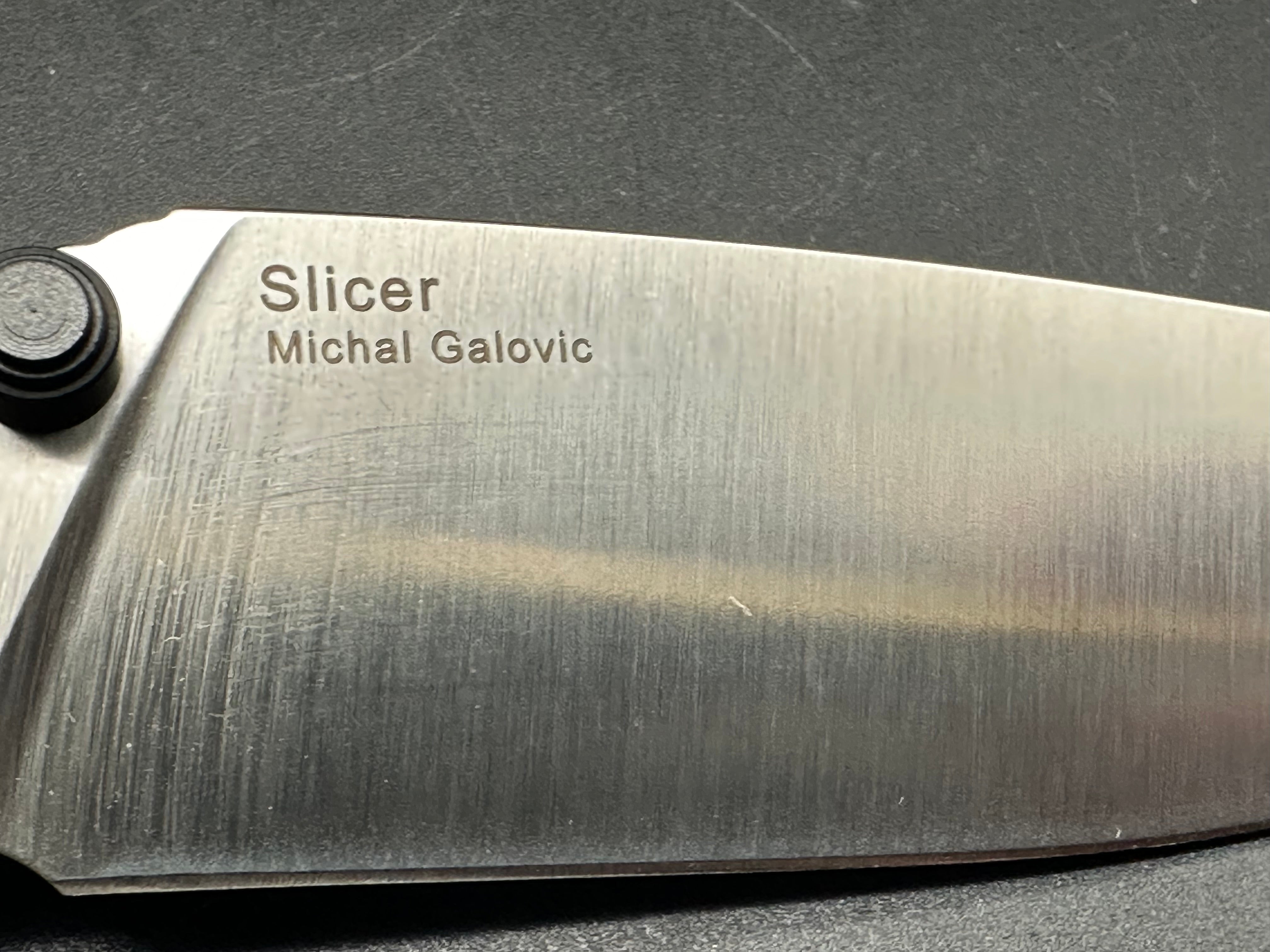 Kizer Slicer Lockback Knife Black G-10 (3.51" Satin) V4538N1