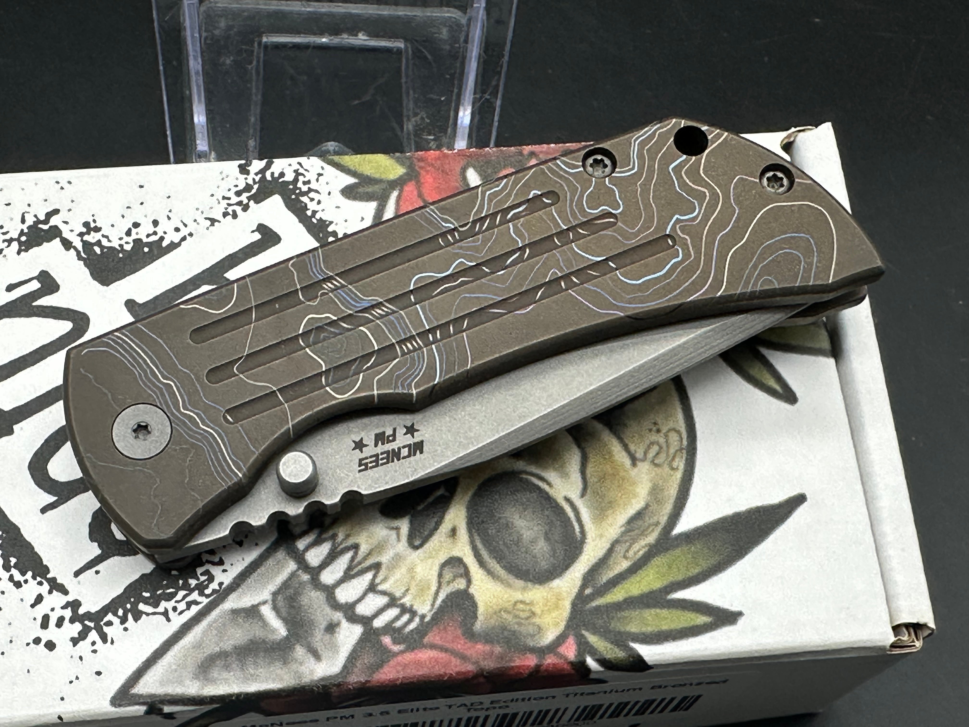 McNees PM 3.5 Elite TAD Edition Titanium Bronzed Topo