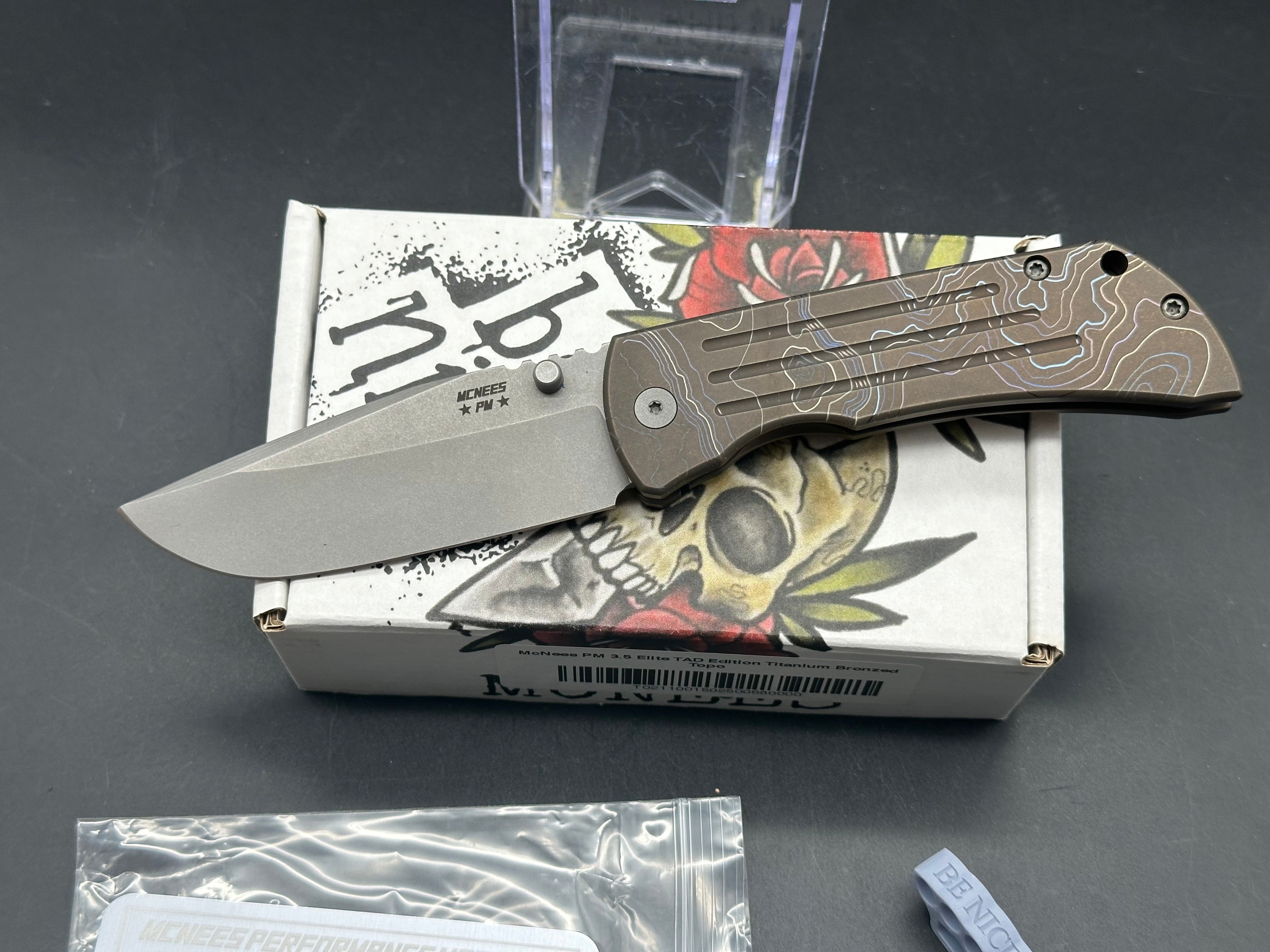 McNees PM 3.5 Elite TAD Edition Titanium Bronzed Topo