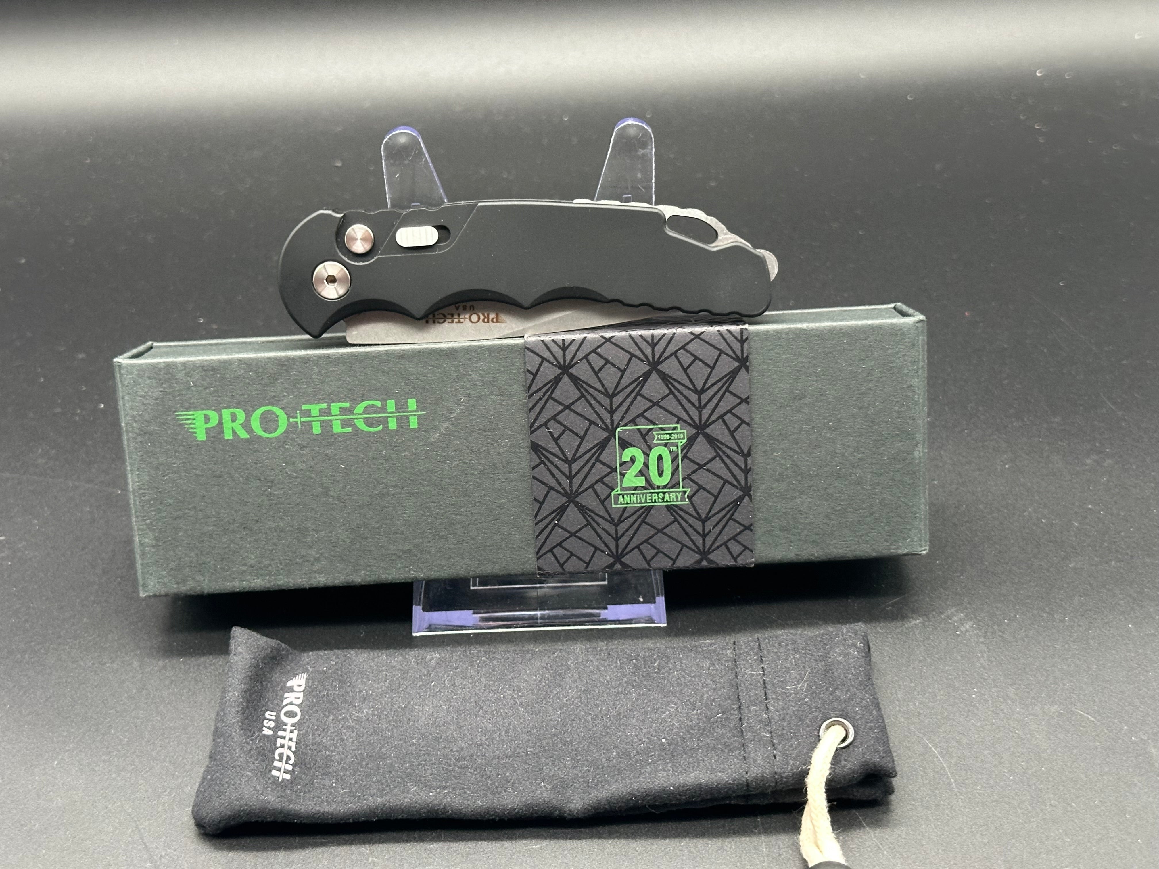 ProTech TR-5 Automatic Knife Black