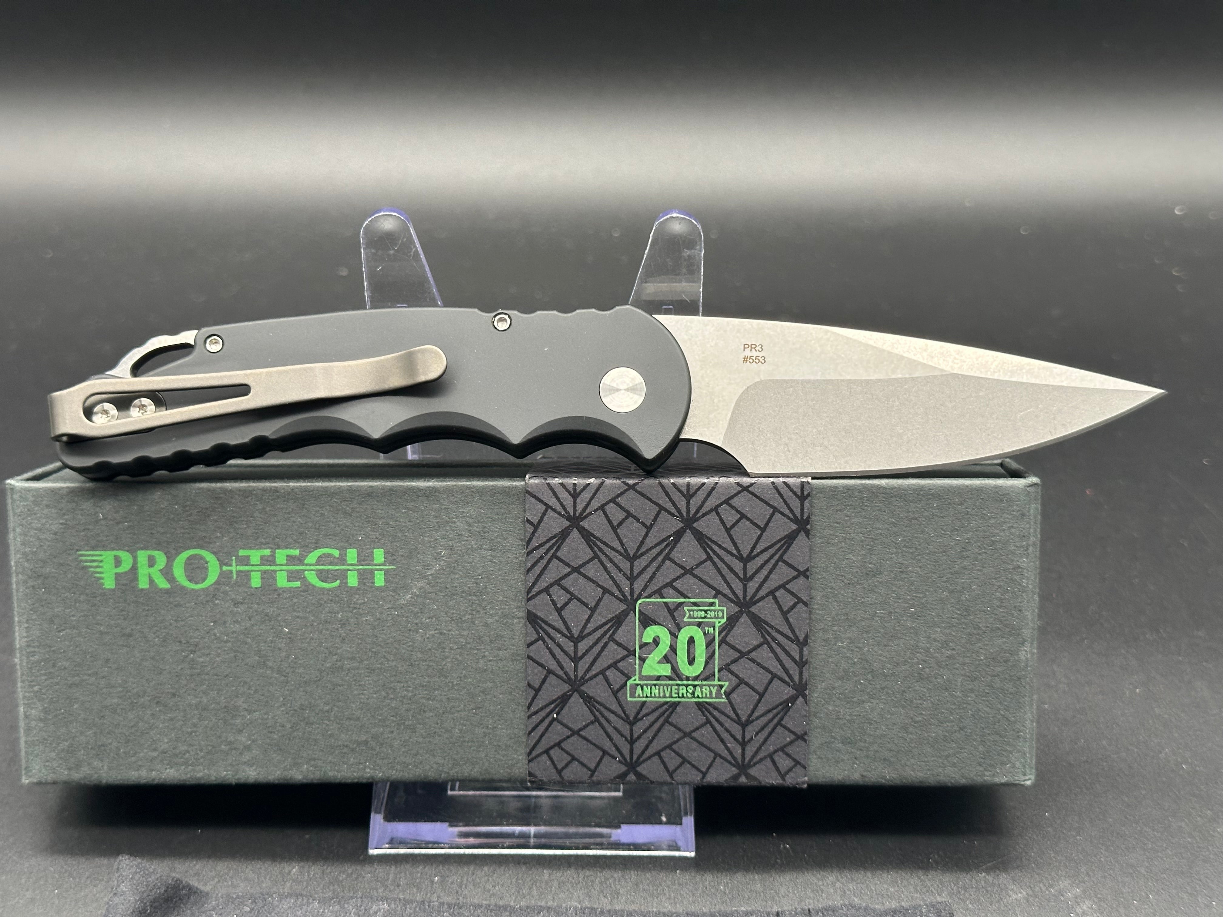ProTech TR-5 Automatic Knife Black