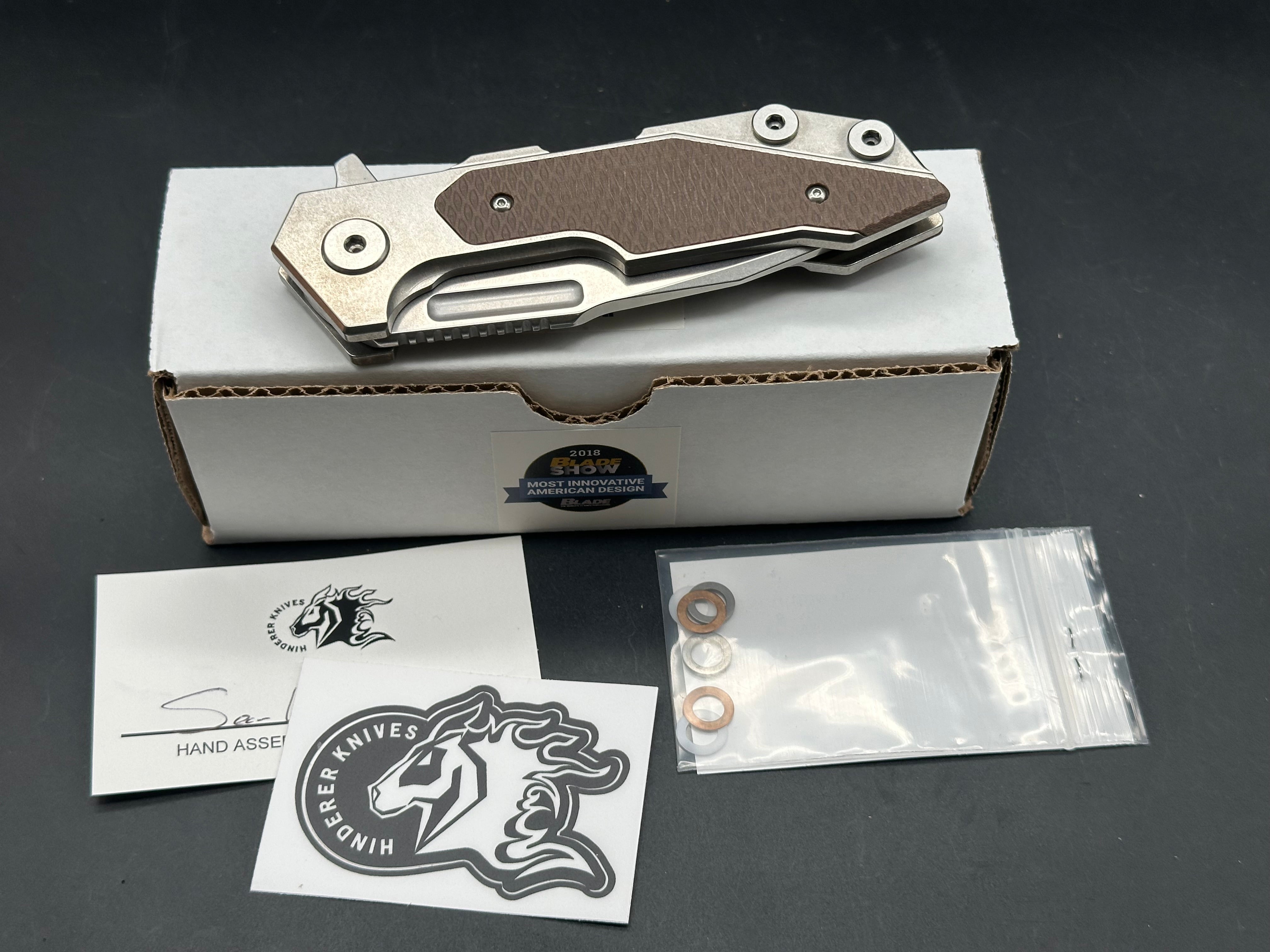 Hinderer Full Track-Spanto-S45VN-Stonewash-G10