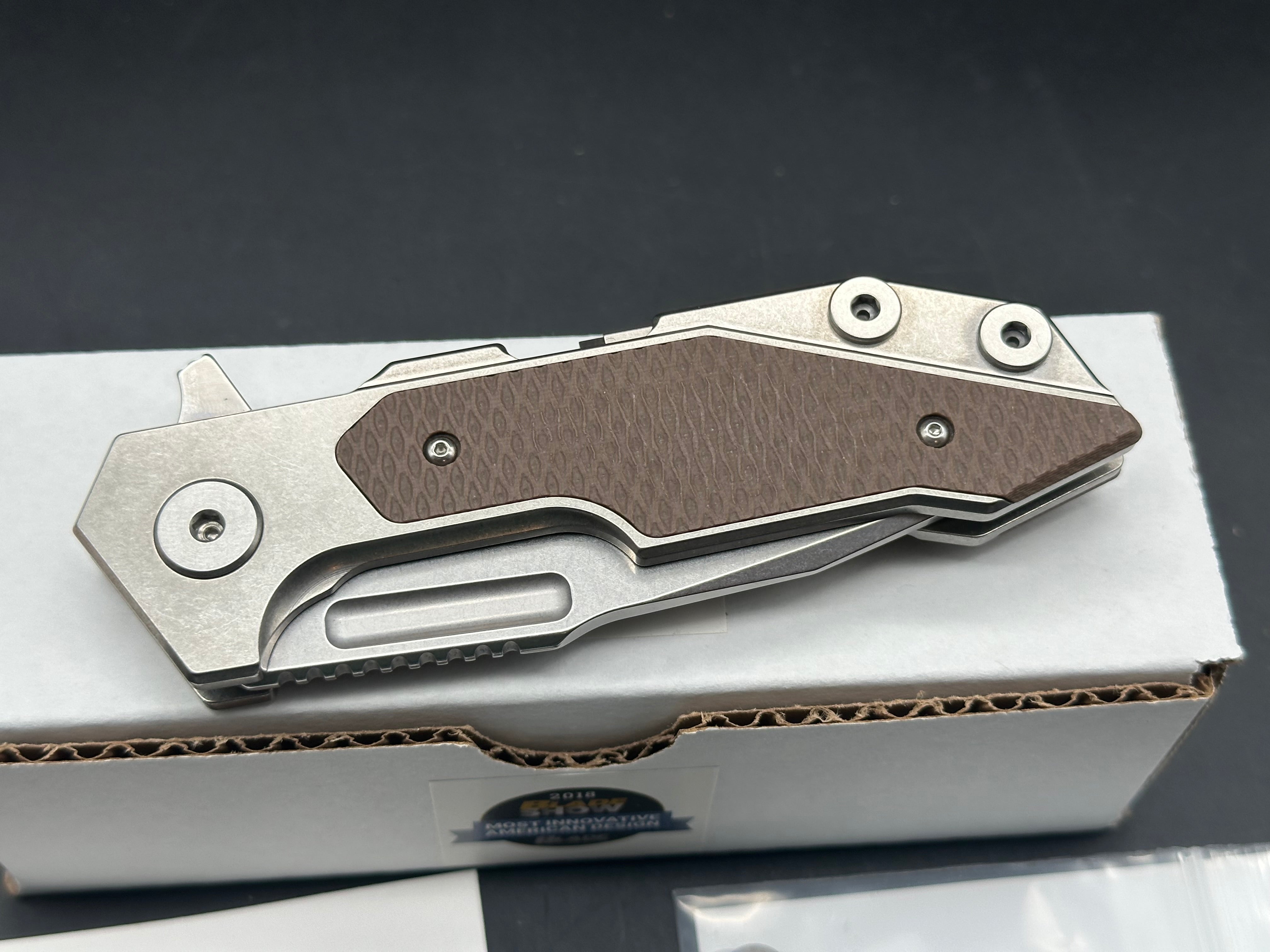 Hinderer Full Track-Spanto-S45VN-Stonewash-G10