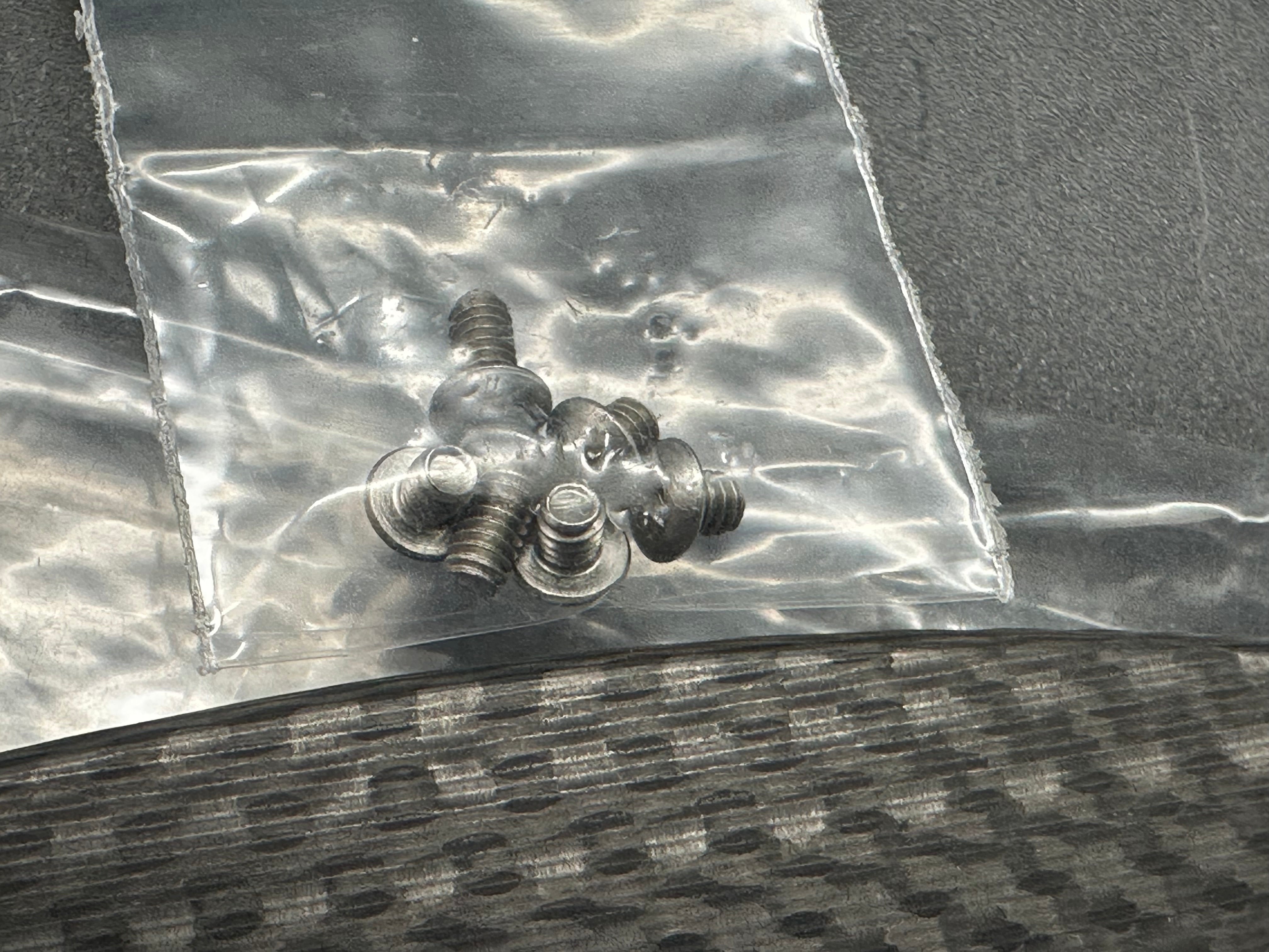 TRM Neutron 2 Magnacut 3D Contoured Ti Lizard Skin Scales+CARBON FIBER Scale set