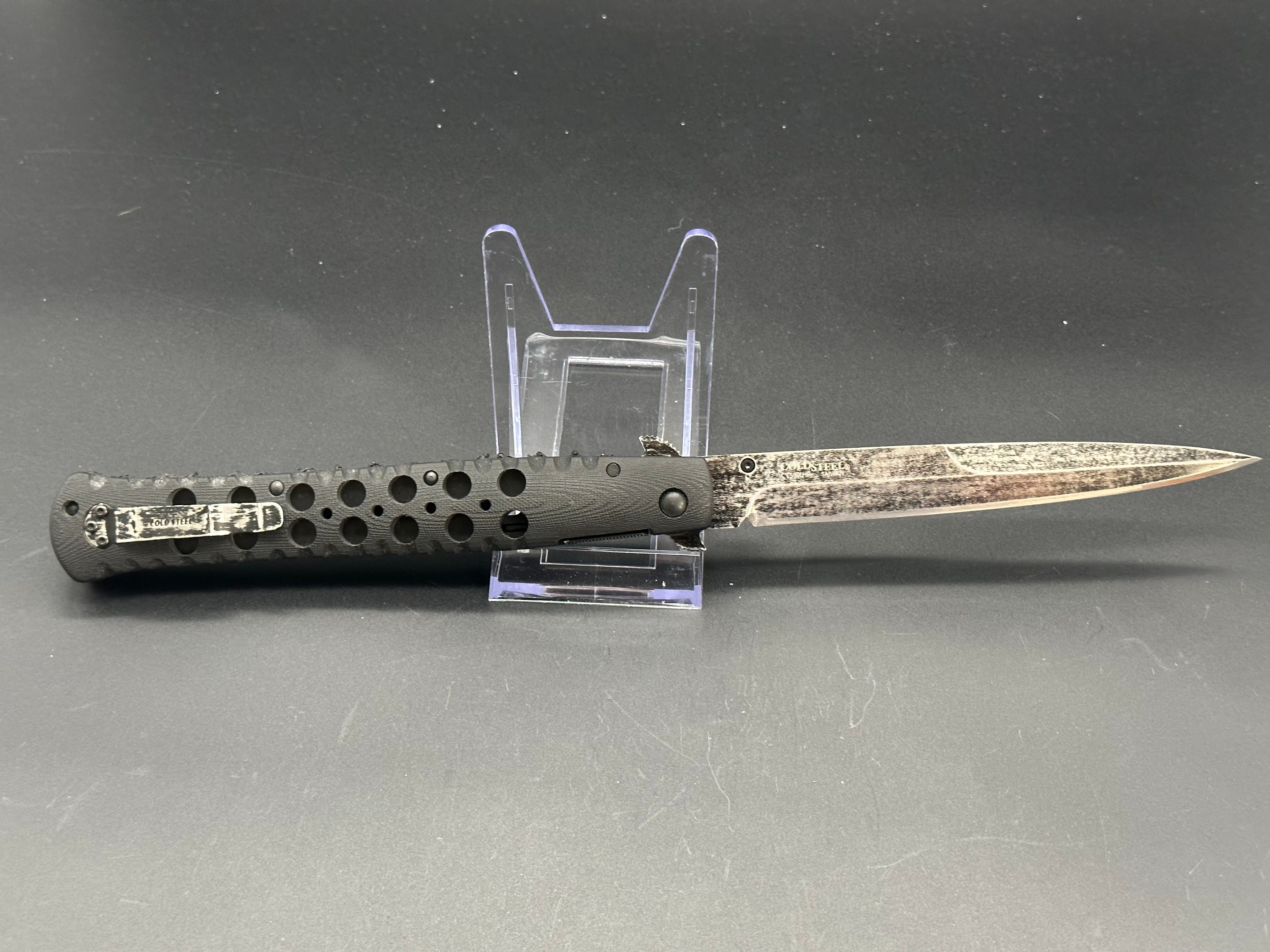 Cold Steel Ti-Lite 6” Limited Edition CTS-XHP apocalyptic finish