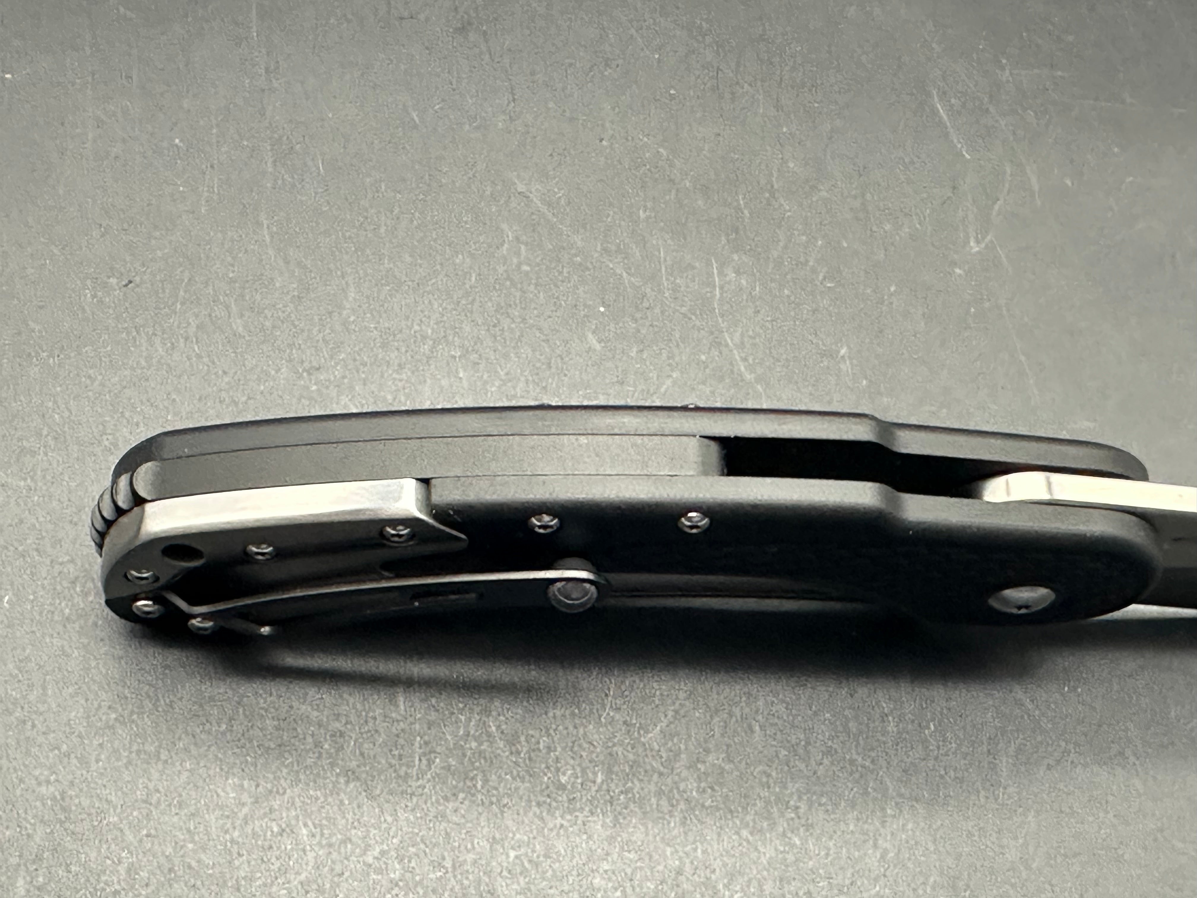 Begg Knives Bodega Frame Lock Knife Black G-10 (3.5" Satin)