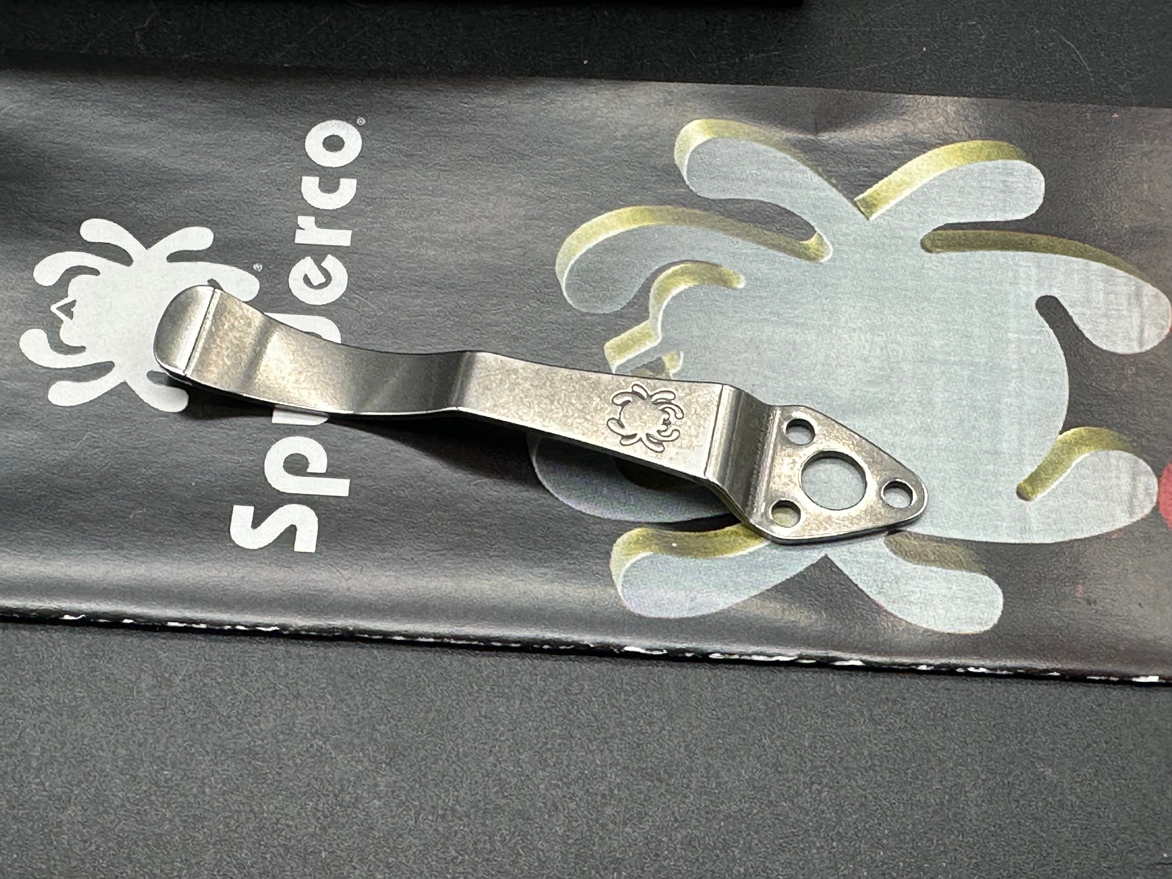 Spyderco Shaman burlap micarta w/S90V blade (Knife Center Exclusive)