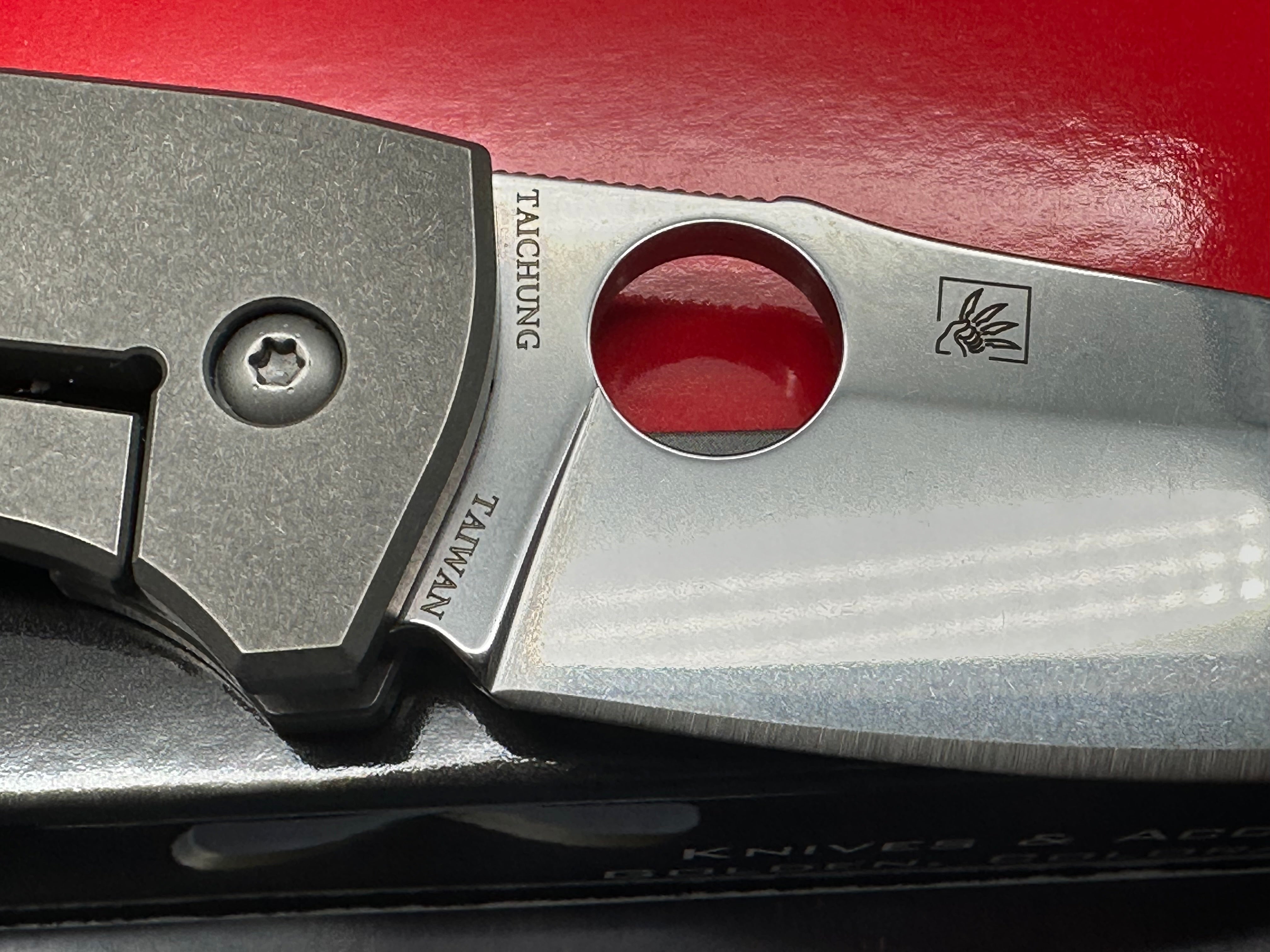 Spyderco Techno 2 titanium CTS-XHP