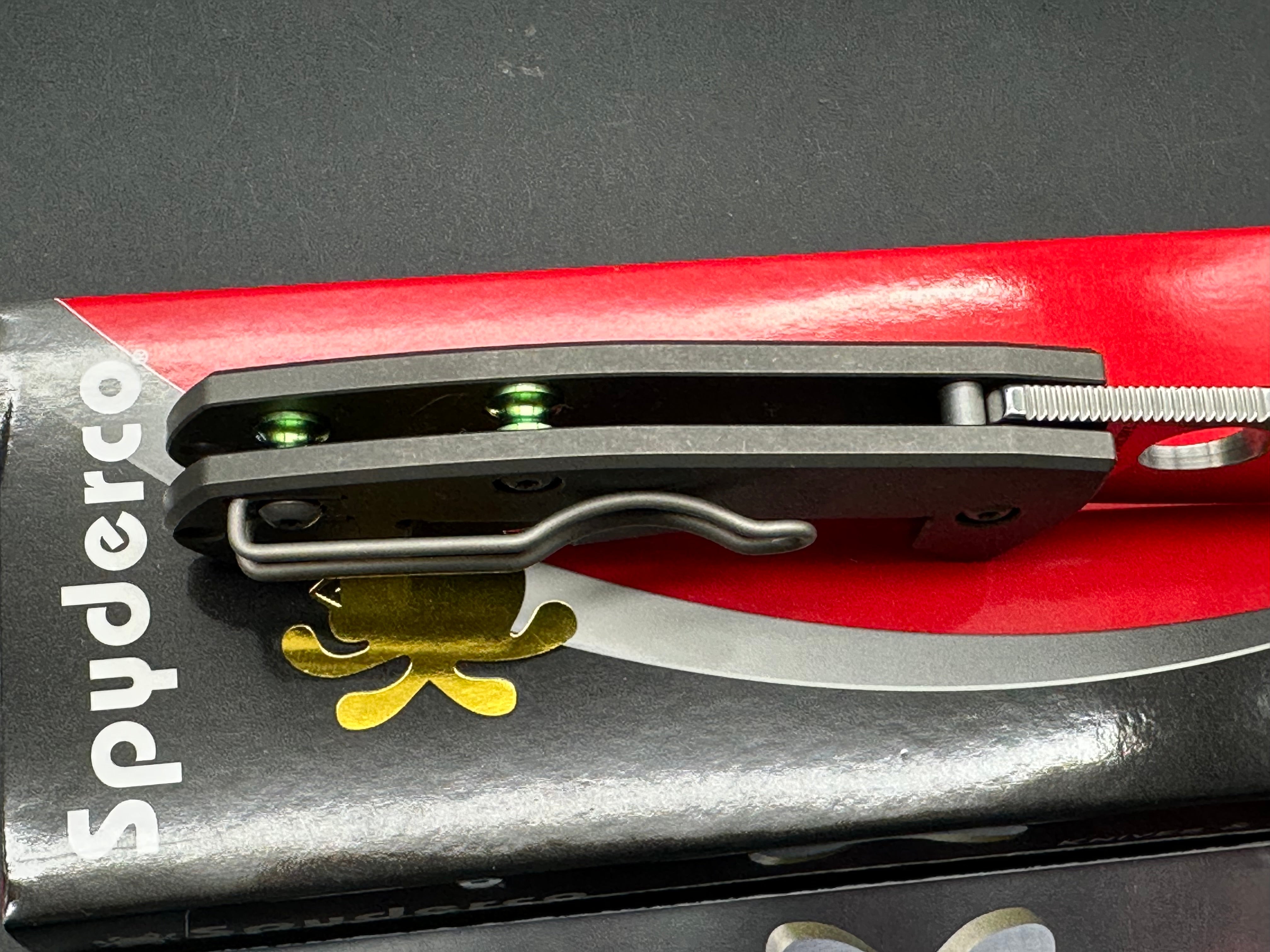 Spyderco Techno 2 titanium CTS-XHP