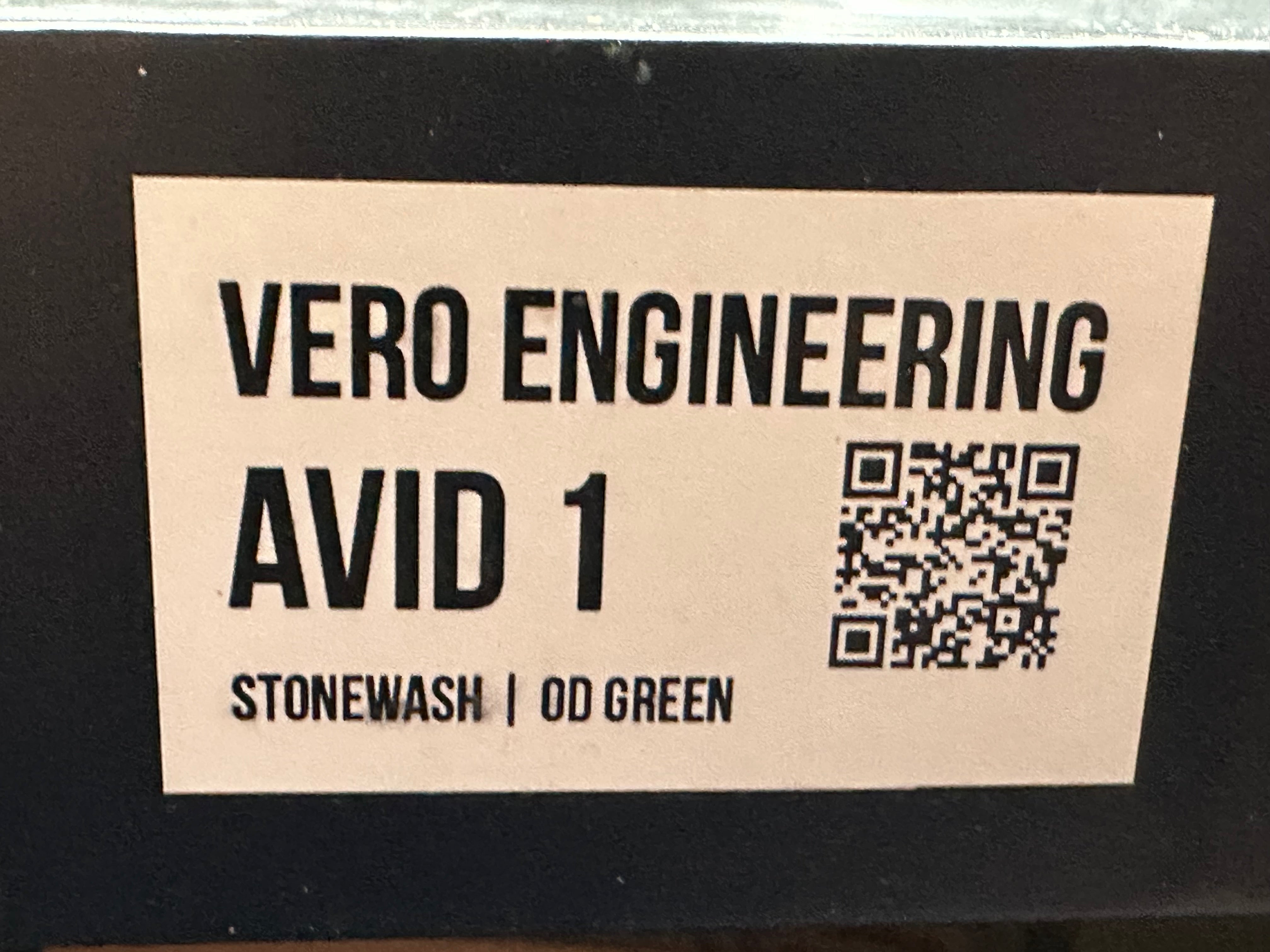 Vero Engineering Avid 1 DLT Exclusive #511 3.25" CPM S45VN Stonewash Blade with OD Green G10 Scales