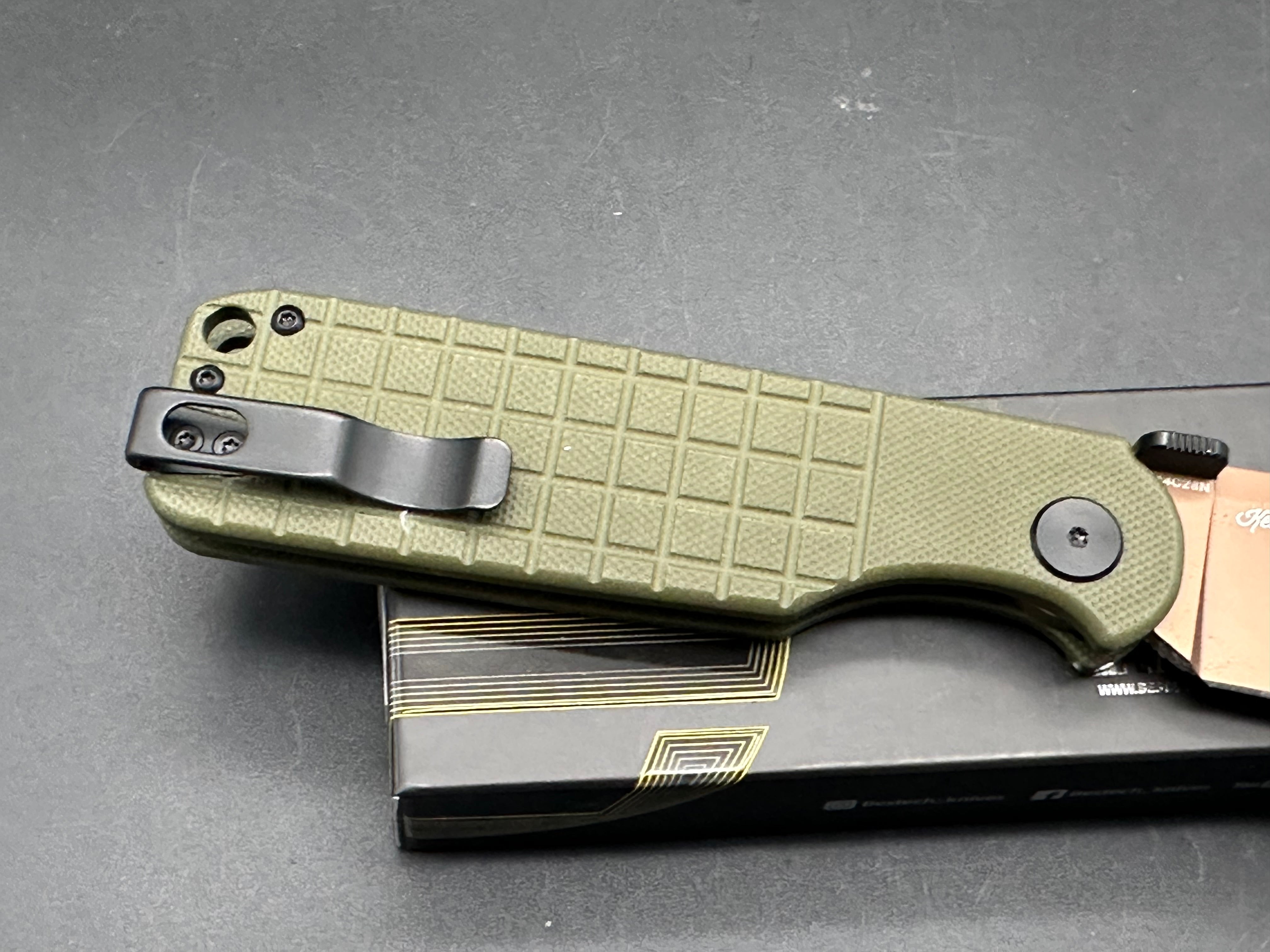 Bestech Glok  Green & Copper BHQ Exclusive