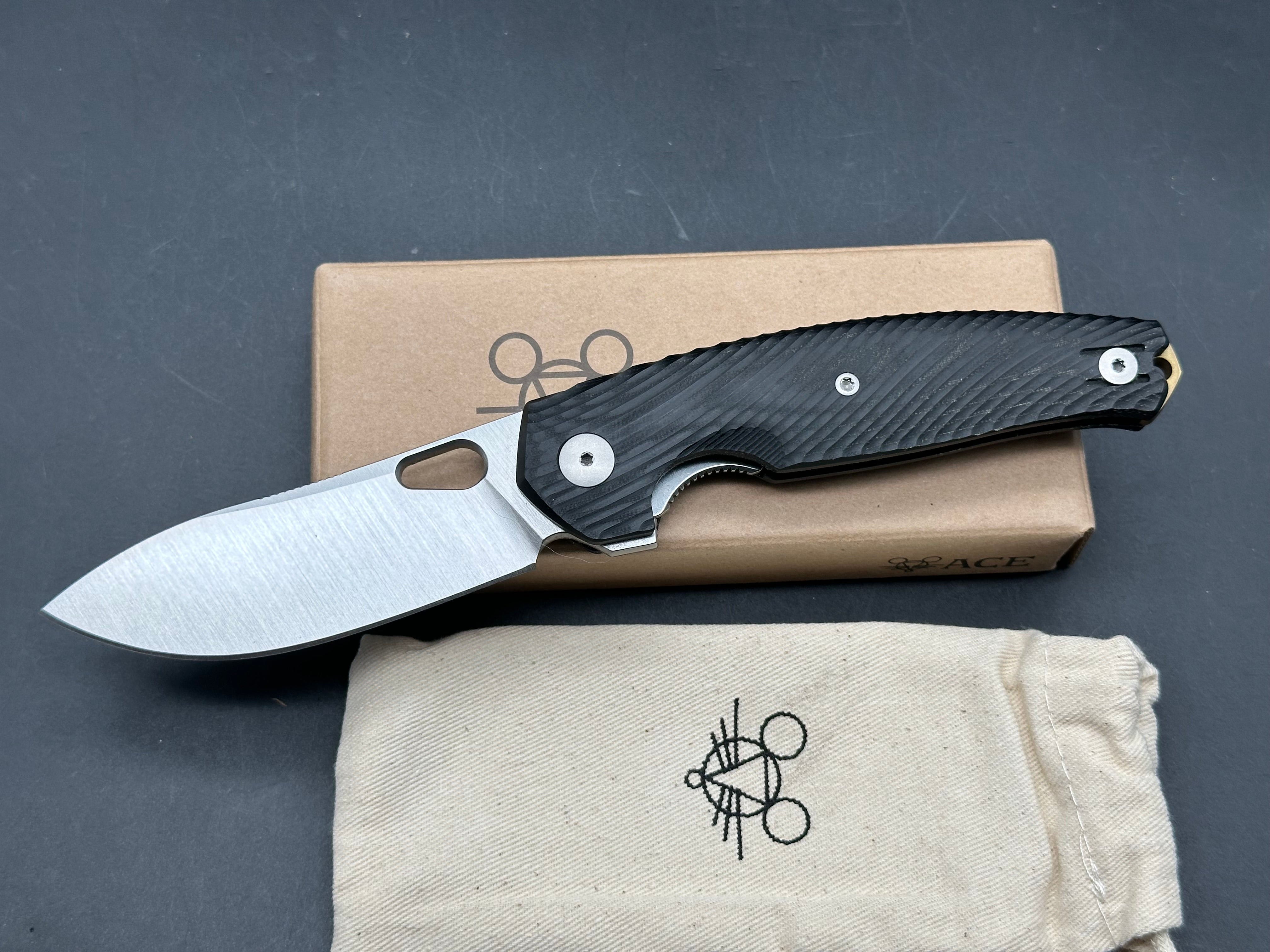 GIANT MOUSE ACE JAGT CANVAS BLK CPM MAGNACUT 3.27 "