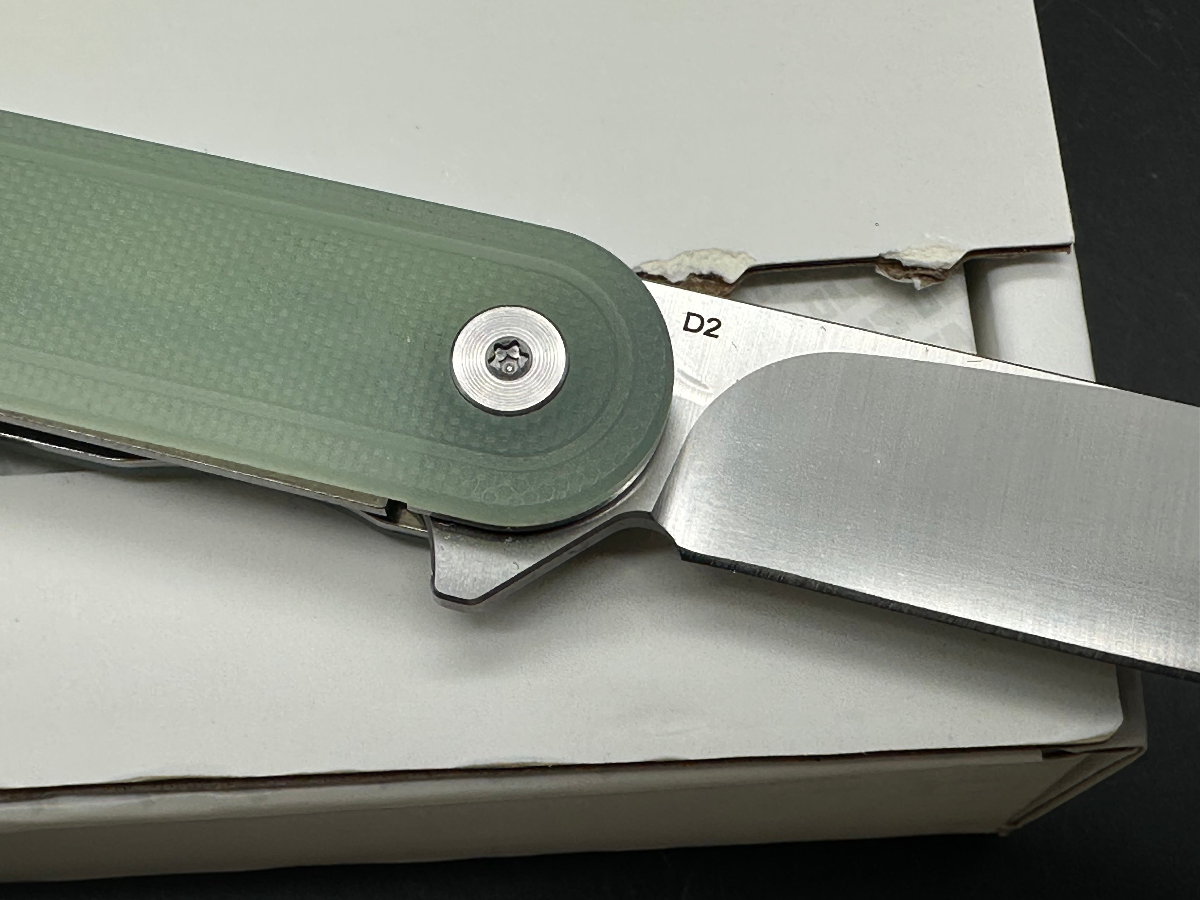 Olitans Rocket G040- (2.75''+D2+G10)-Liner Lock-Flipper