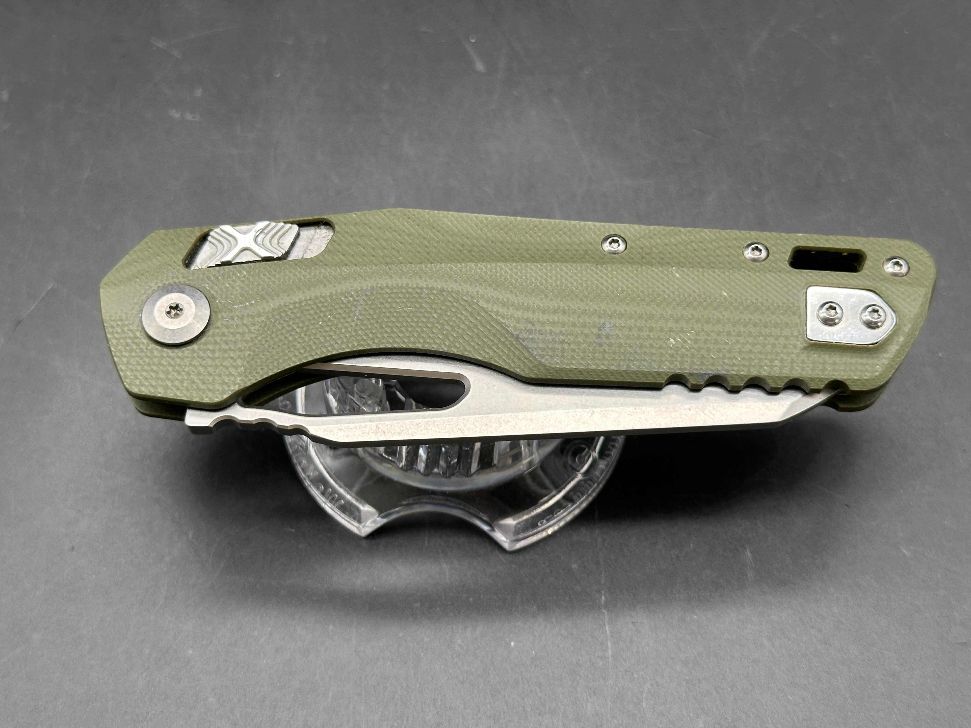 Microtech Standard Issue MSI Ram-Lok Knife OD Green (3.9" SW)