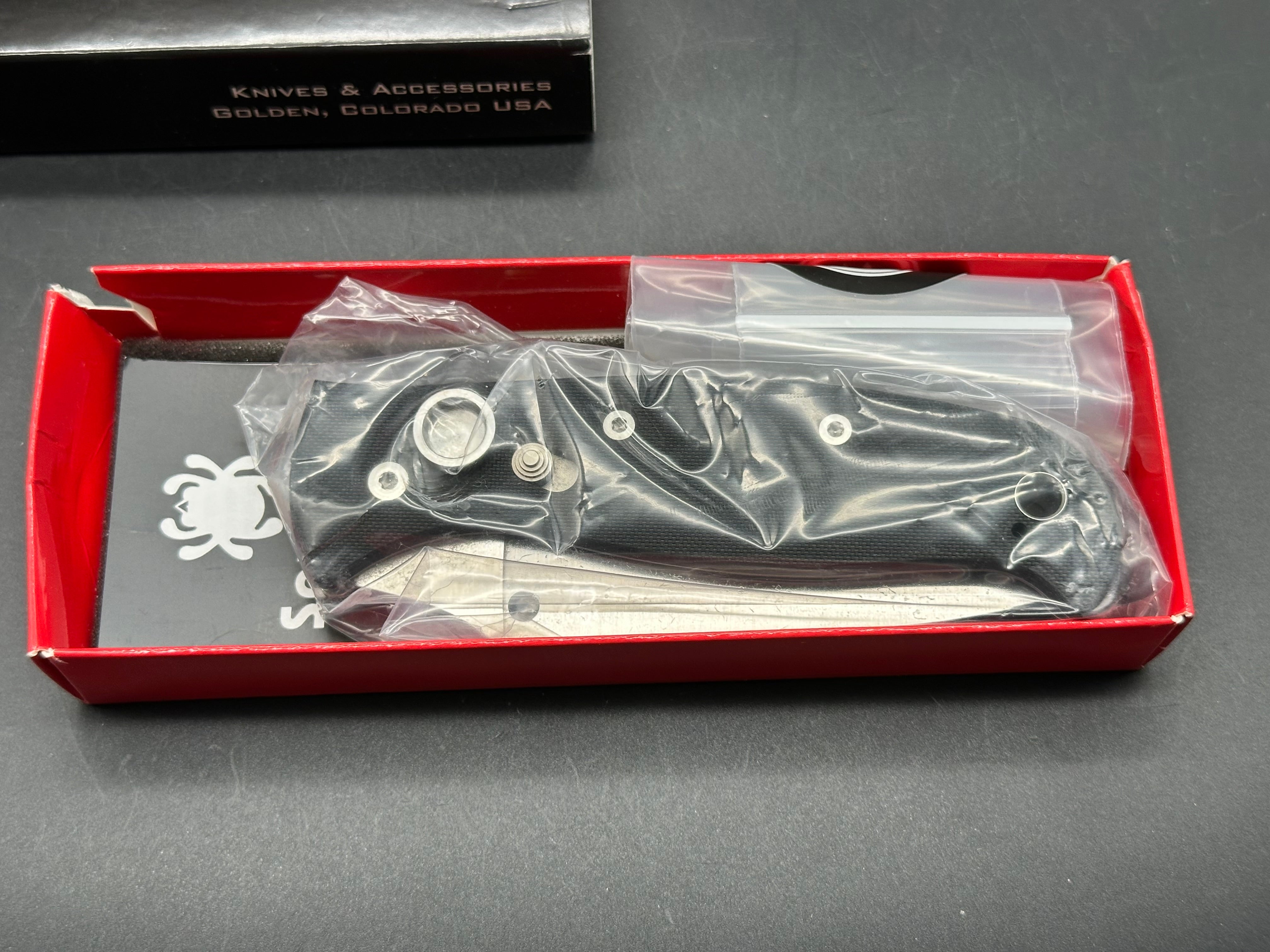 SPYDERCO AUTONOMY 20 AUTO 3,5" LC200N "RUSTPROOF” 5.50Z. W/ EXTRA LYNCH DC CLIP & FACTORY CLIP INCL