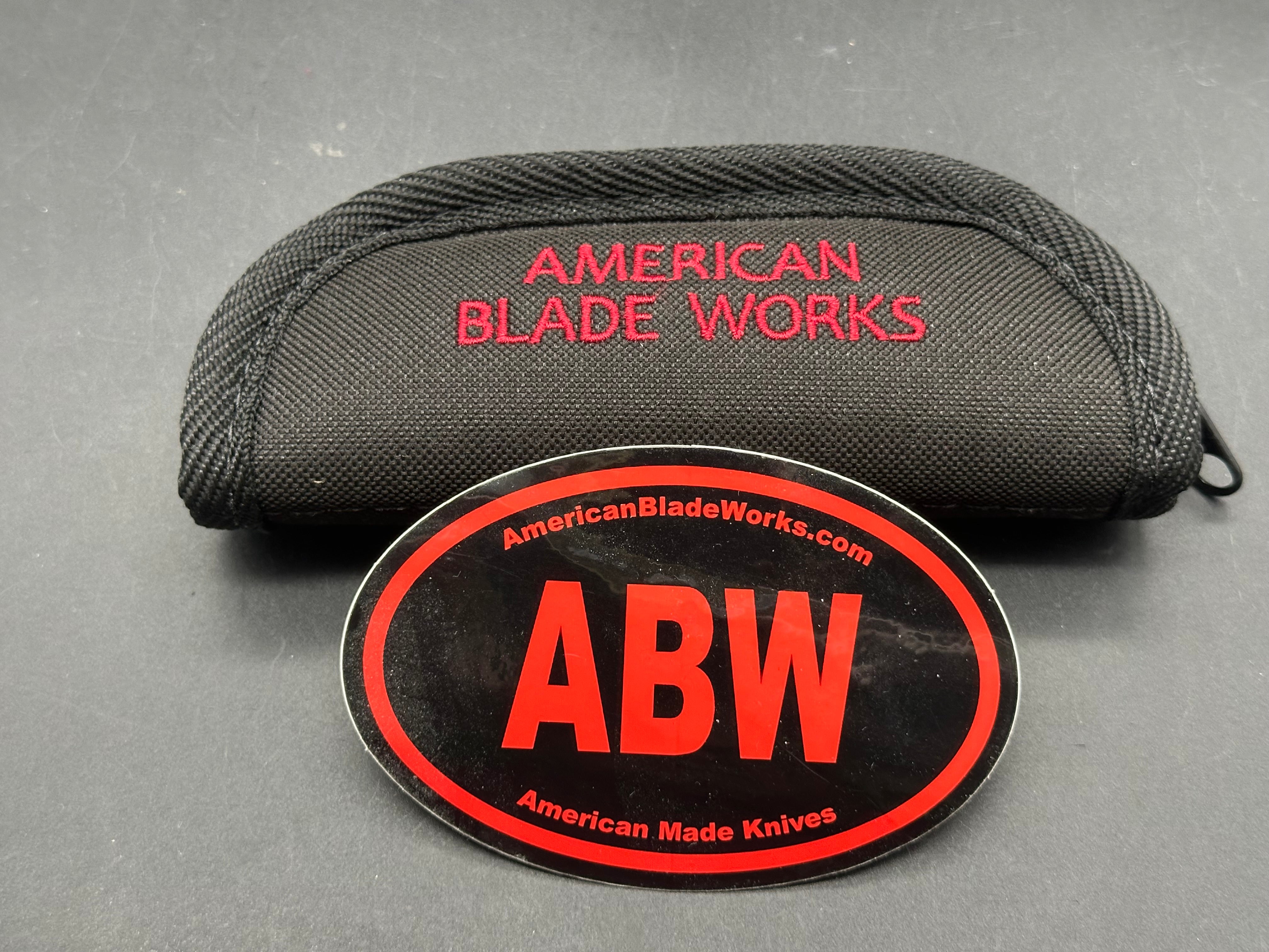 American Blade Works Model 1 Button Lock