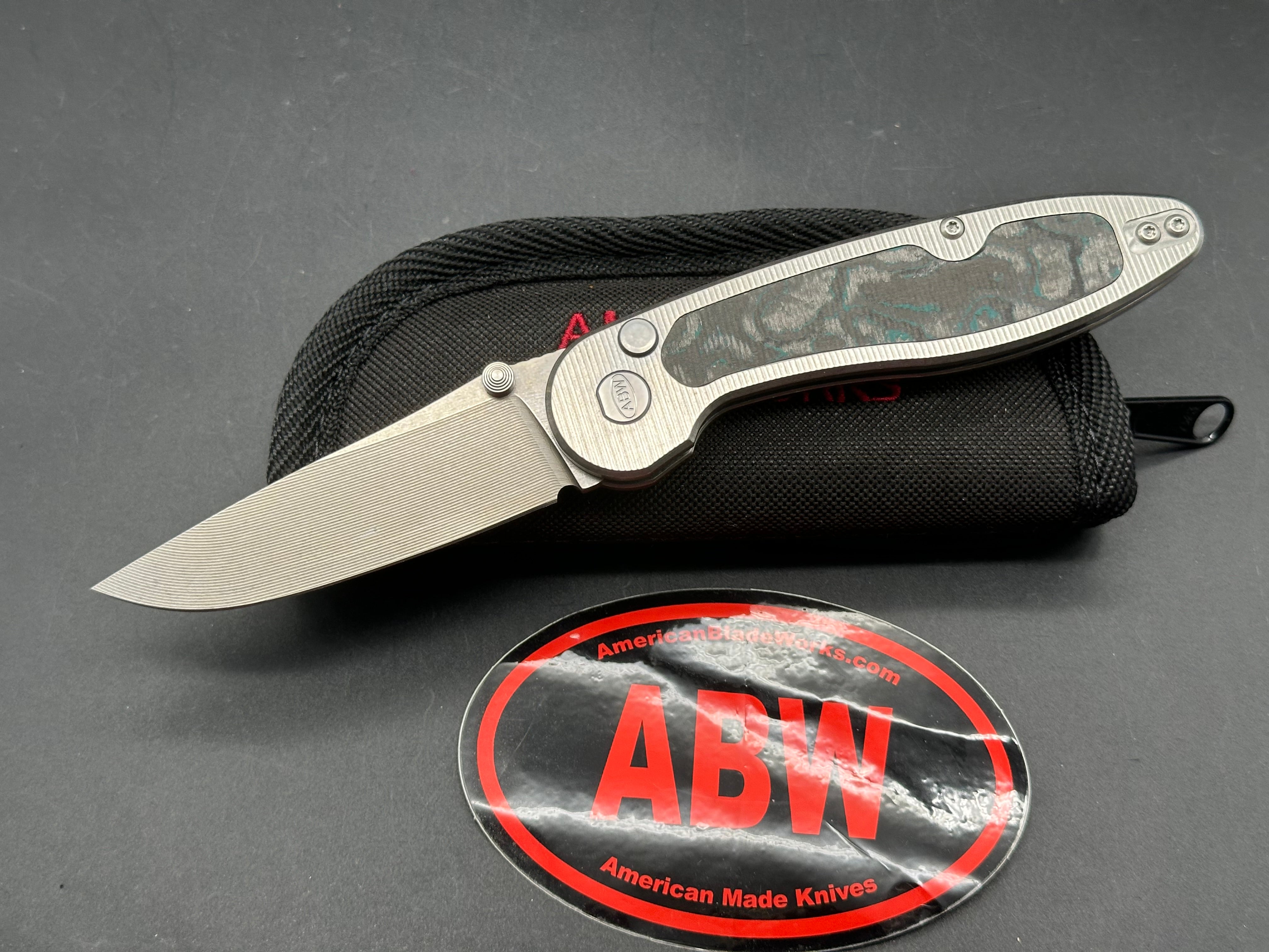 American Blade Works  Model 1 Button Lock