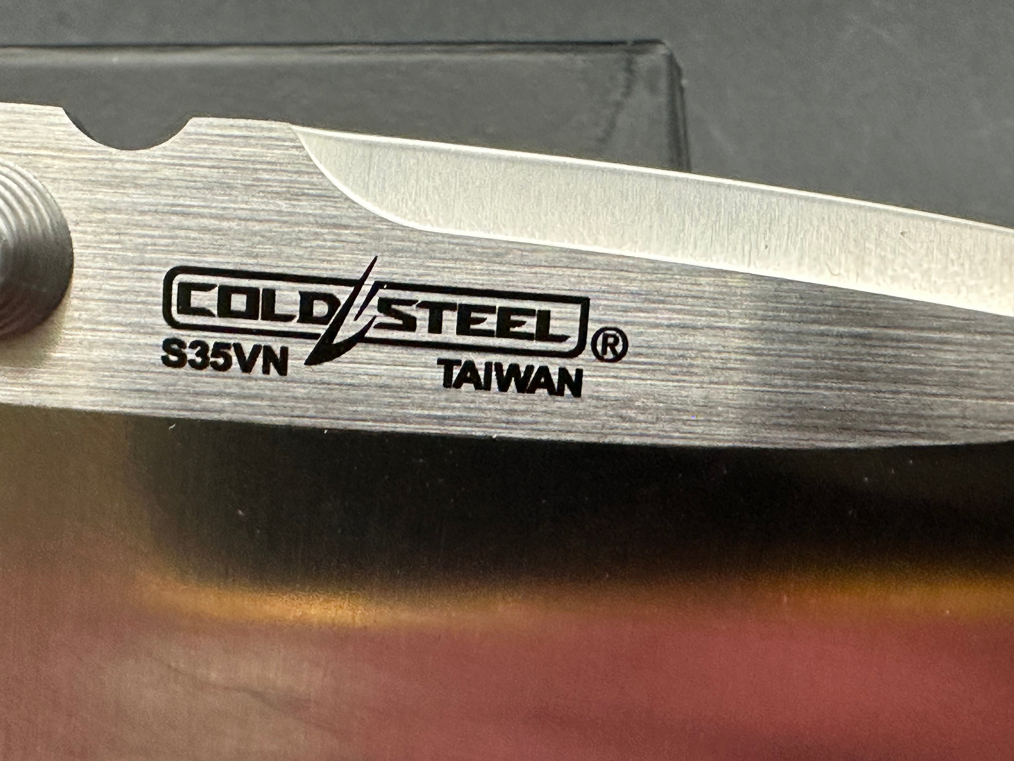Cold Steel AD-10 w/OG Titanium scales S35VN