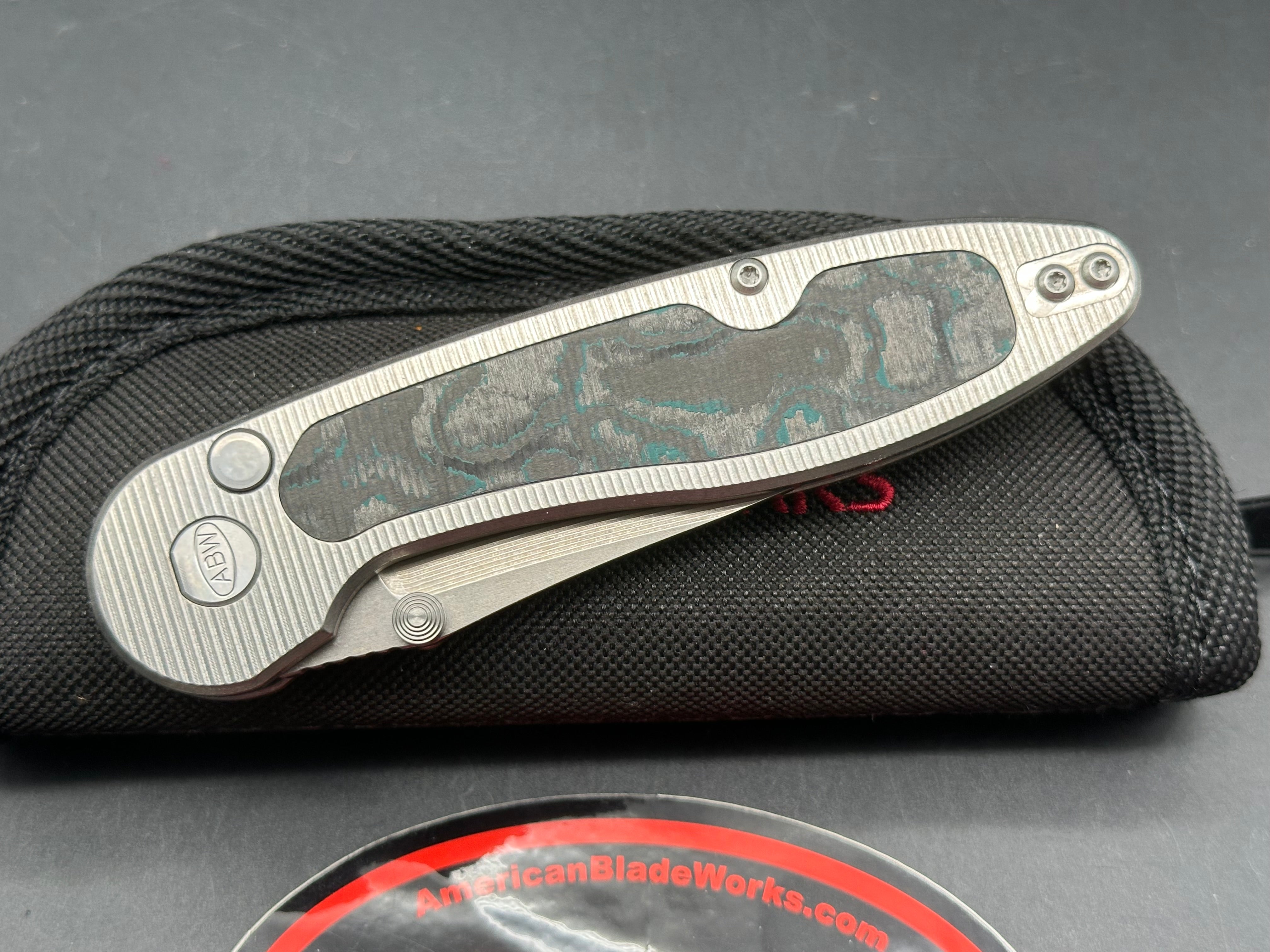 American Blade Works Model 1 Button Lock