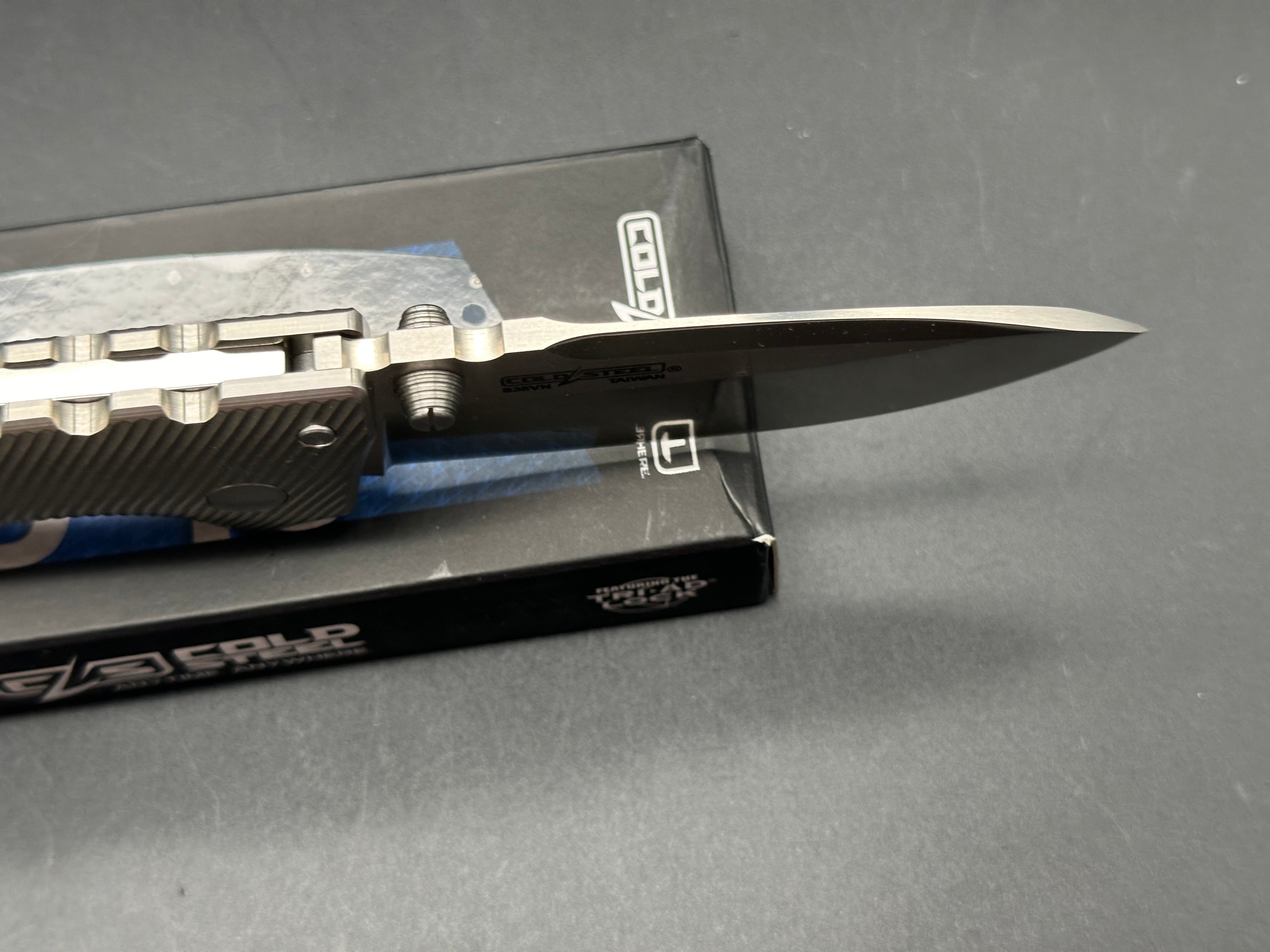Cold Steel AD-10 w/OG Titanium scales S35VN