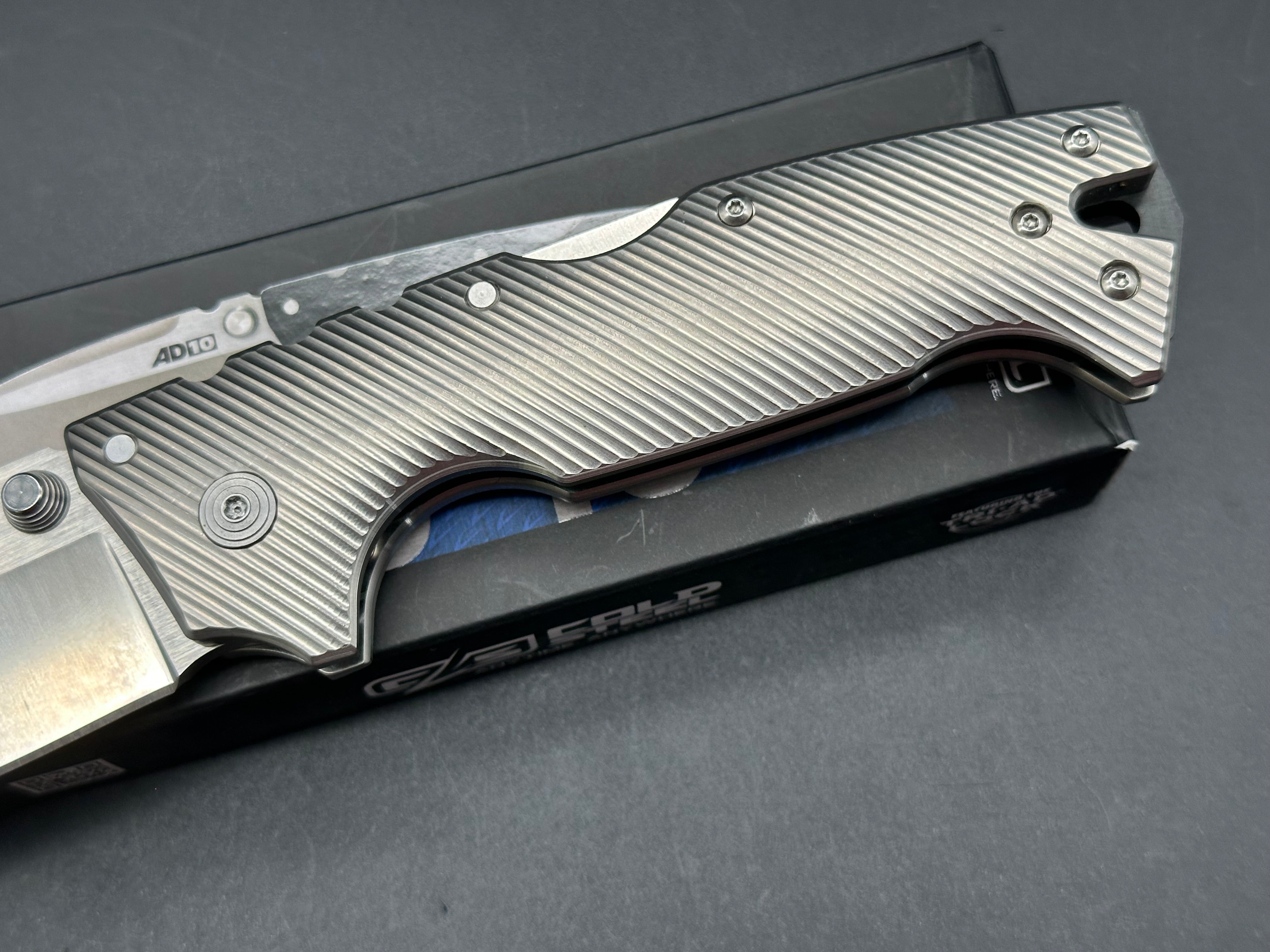 Cold Steel AD-10 w/OG Titanium scales S35VN