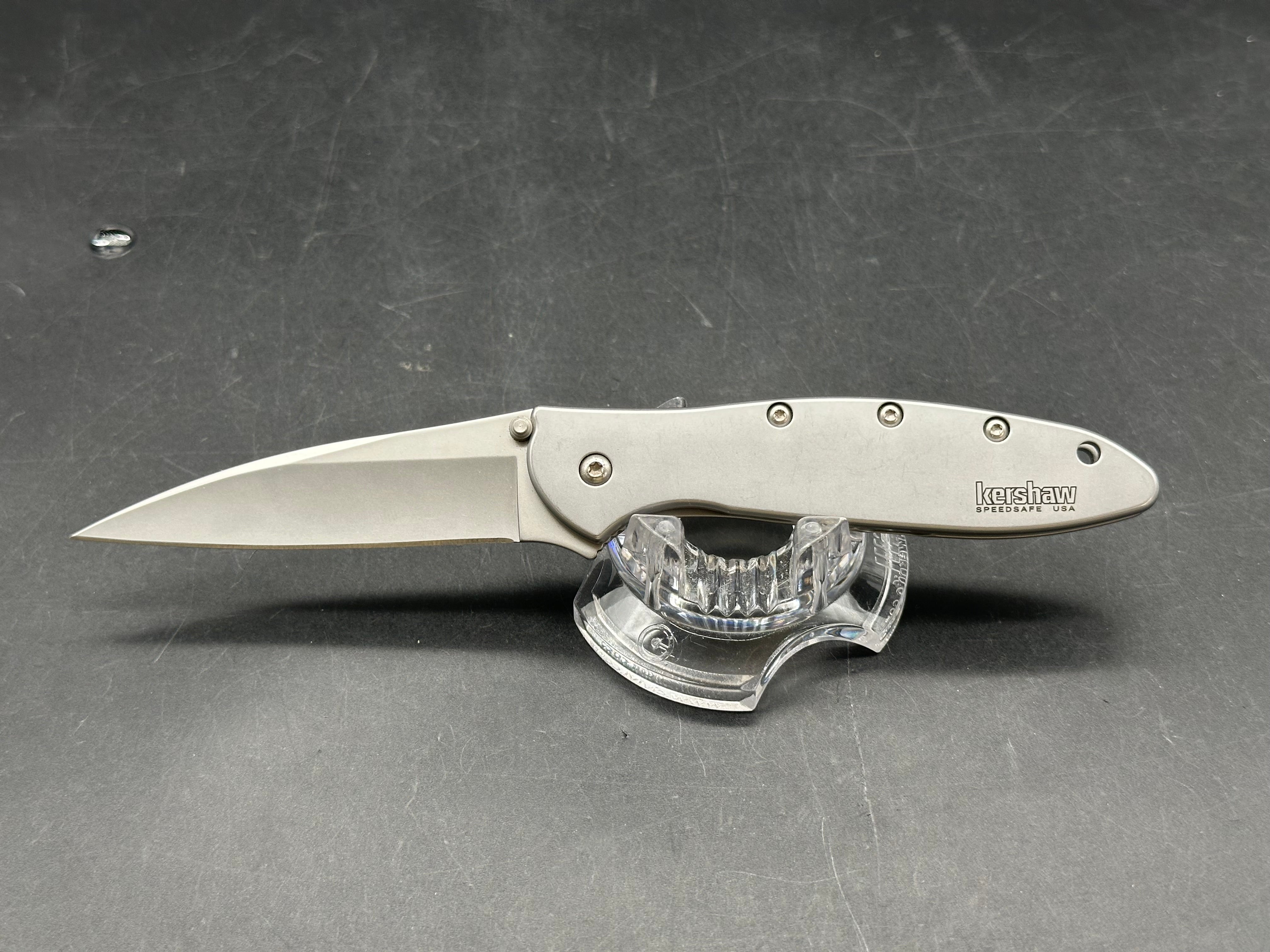 Kershaw Leek Assisted framelock - 14C28N