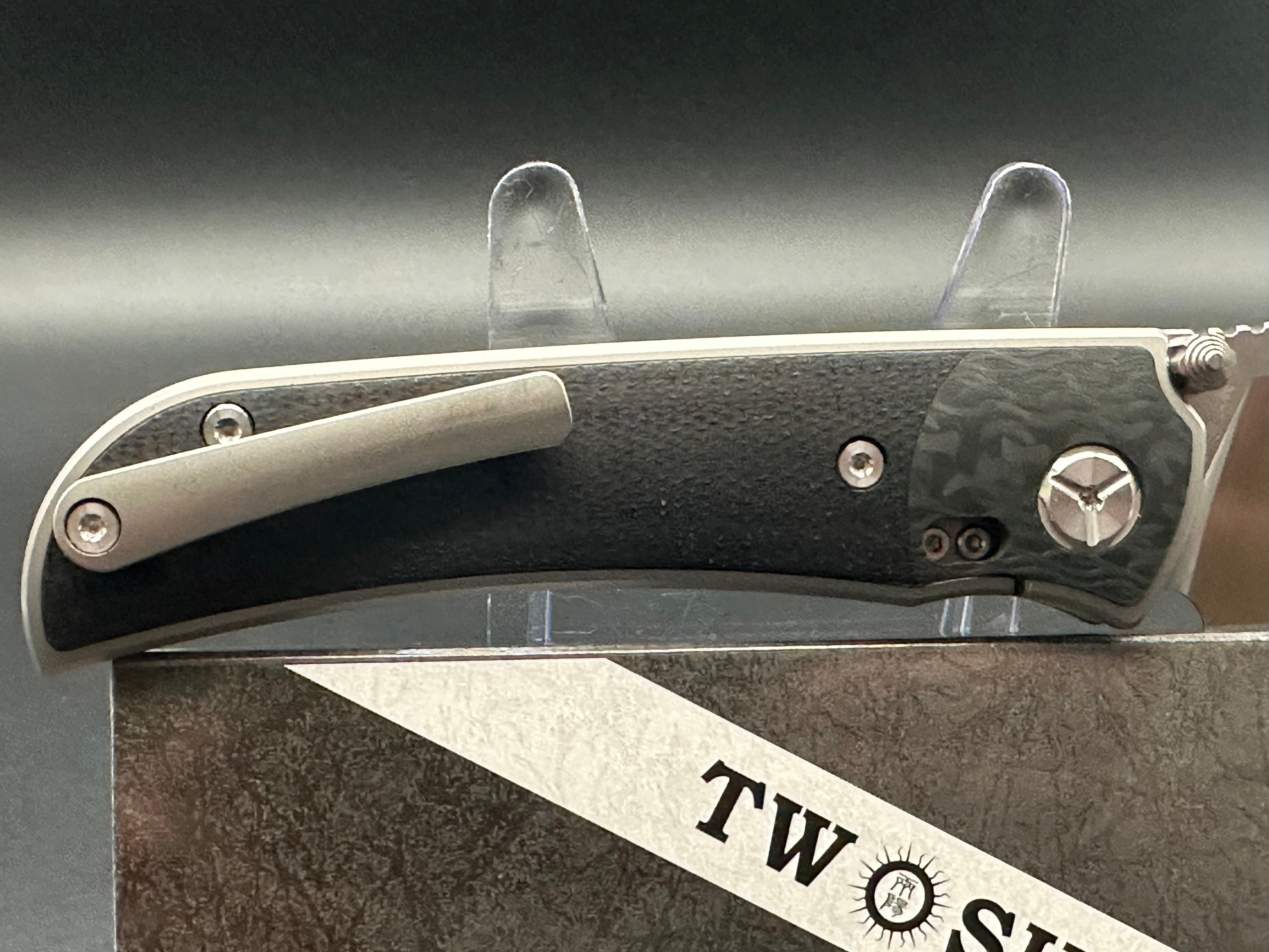 Twosun TS301 Rit dyed black micarta skiff bearings