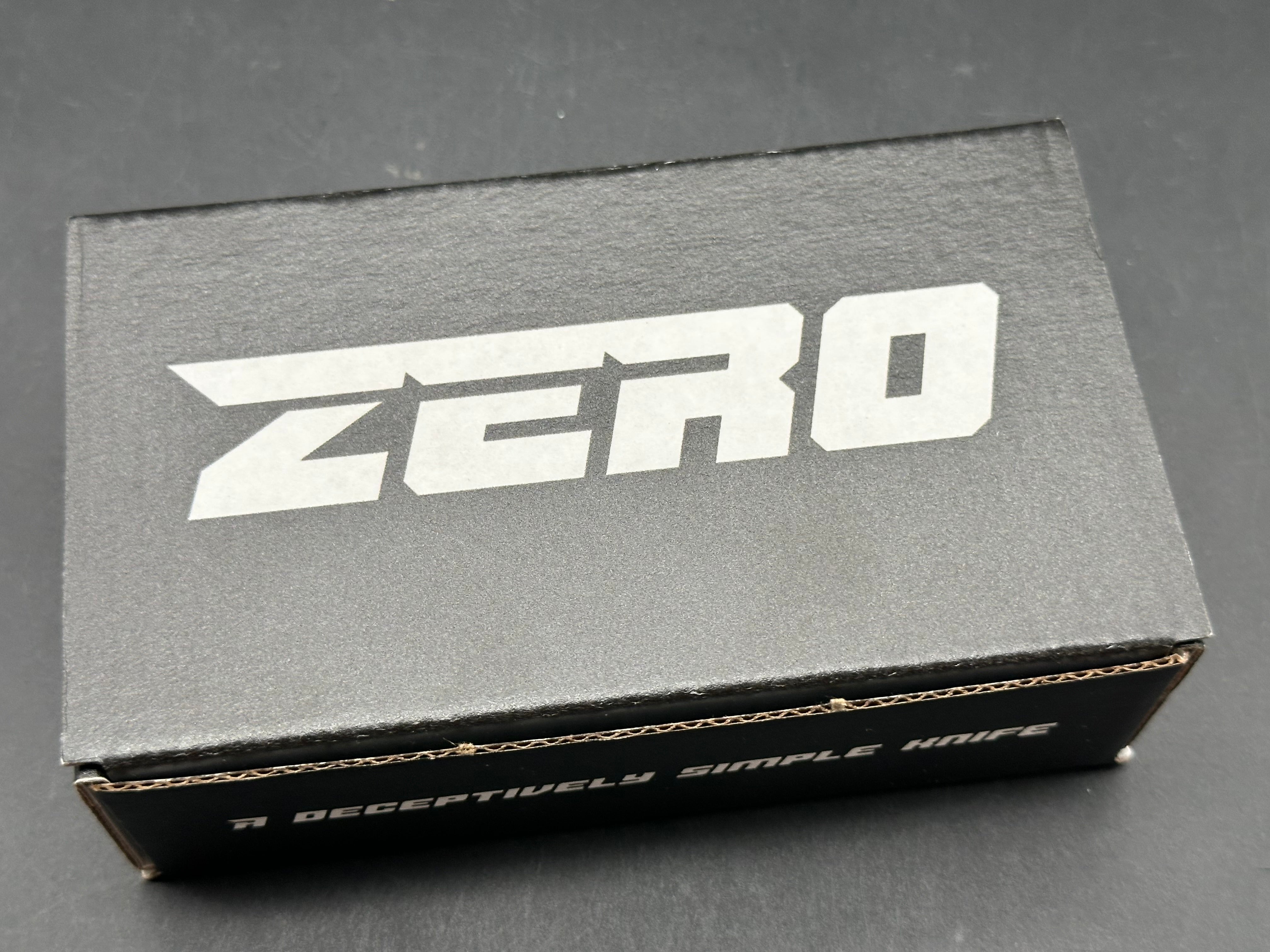 Rivery ZERO Utility Knife Utility Steel with Original Pattern Gray Aluminum