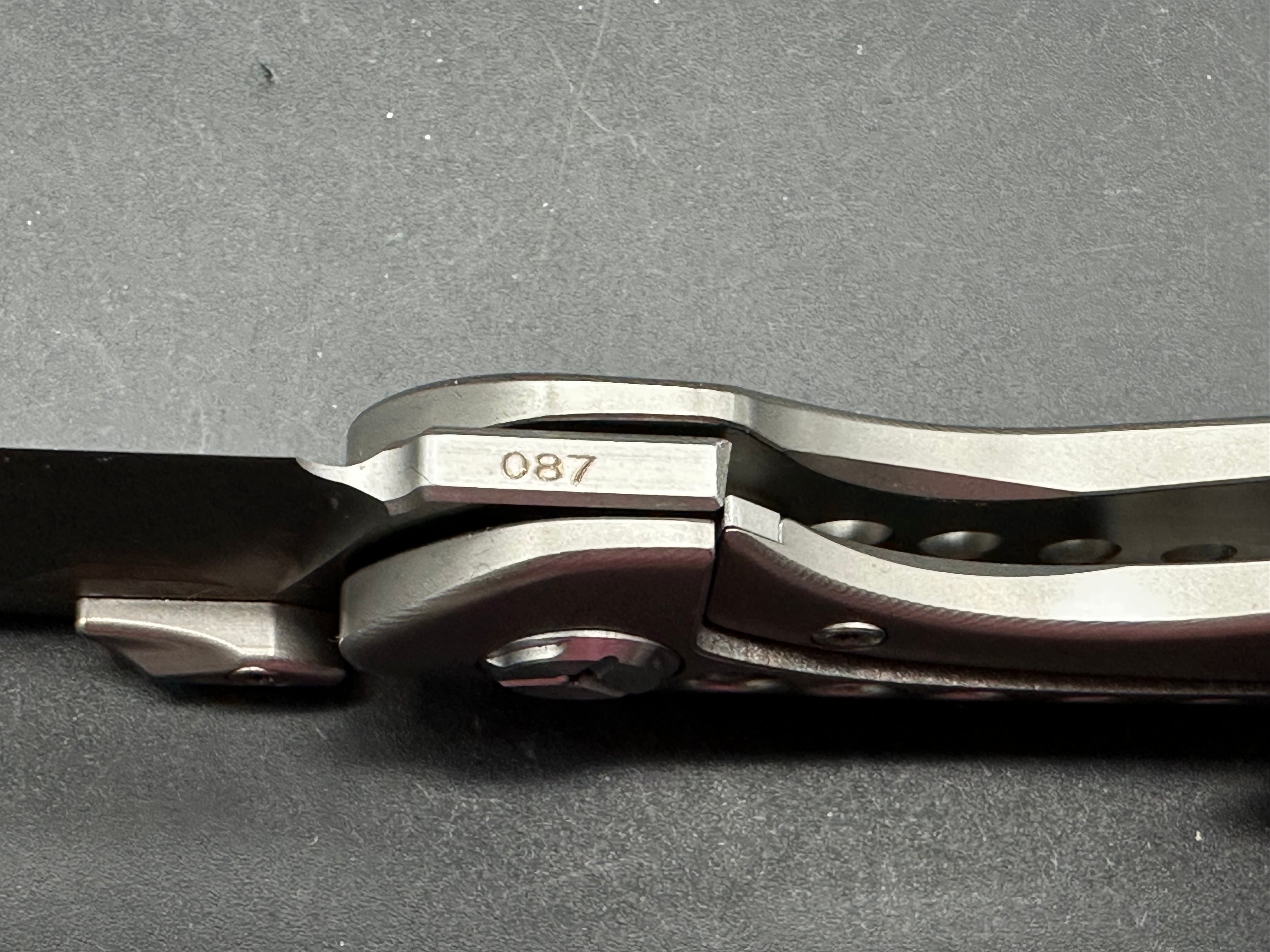 TwoSun Tepe Vortex Folding Knife Titanium handle w/390 blade