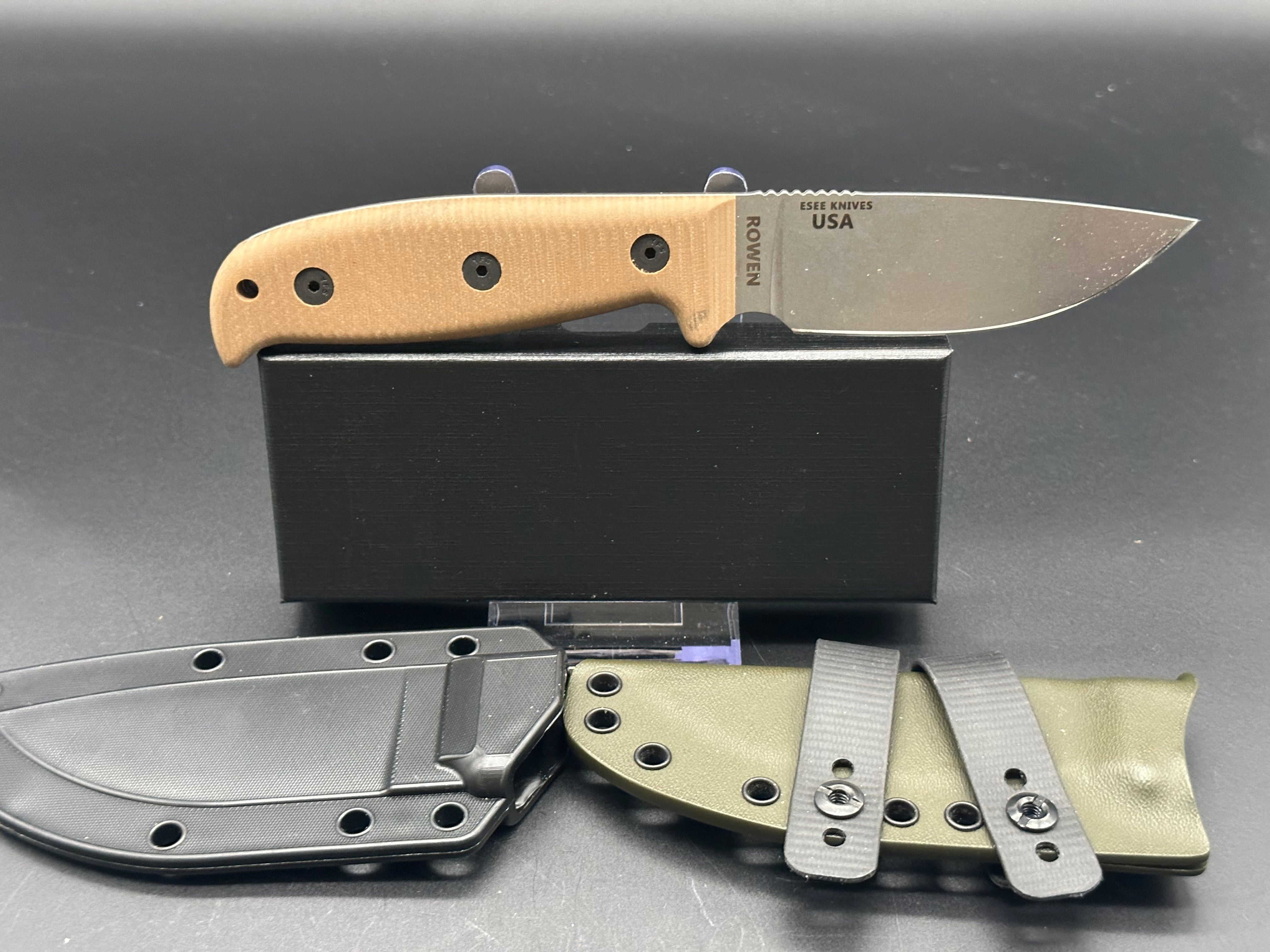 ESEE Knives ESEE-3 S35VN Custom Sheath & Scales