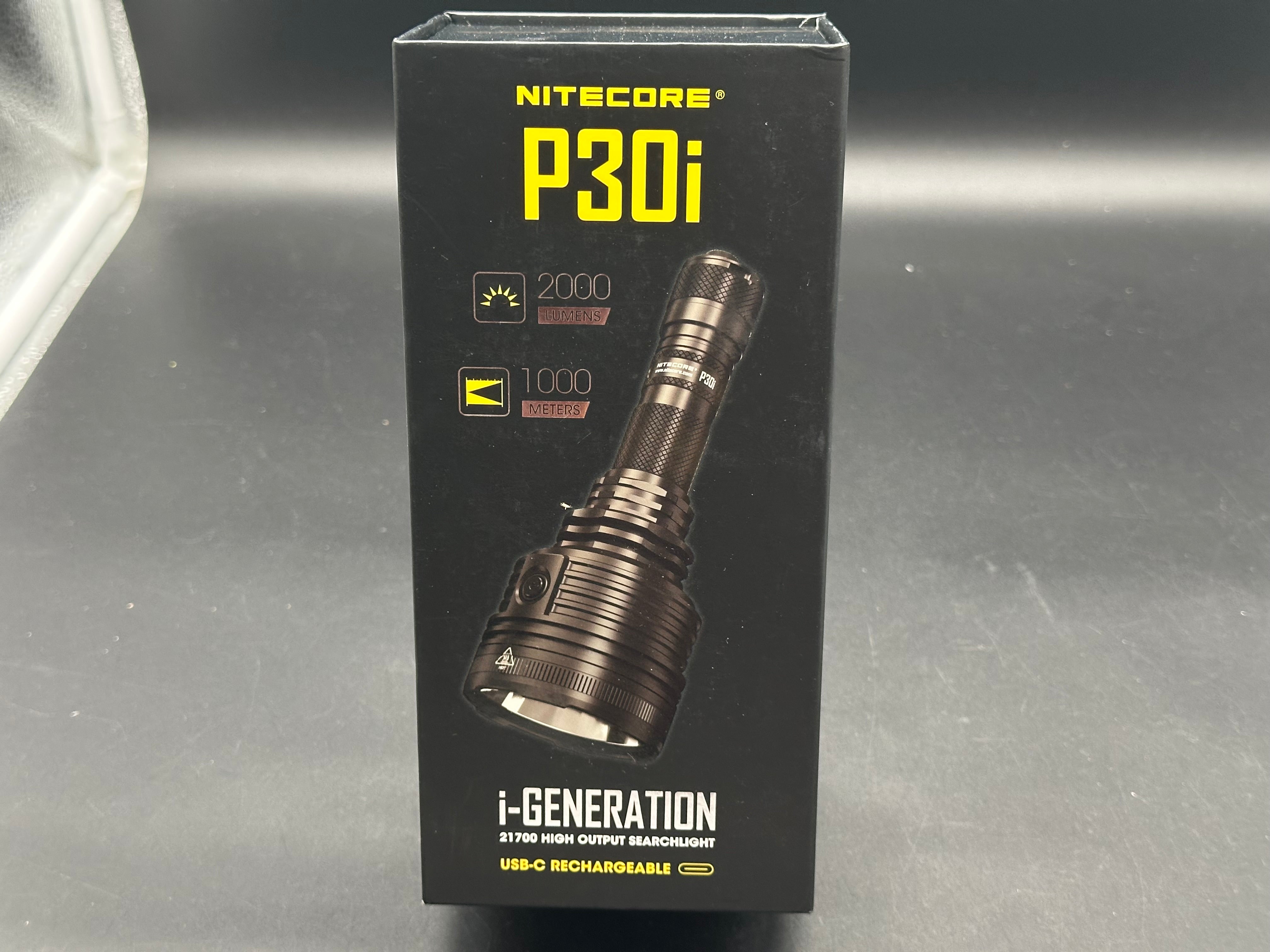 Nitecore P30i - 2000lm thrower flashlight