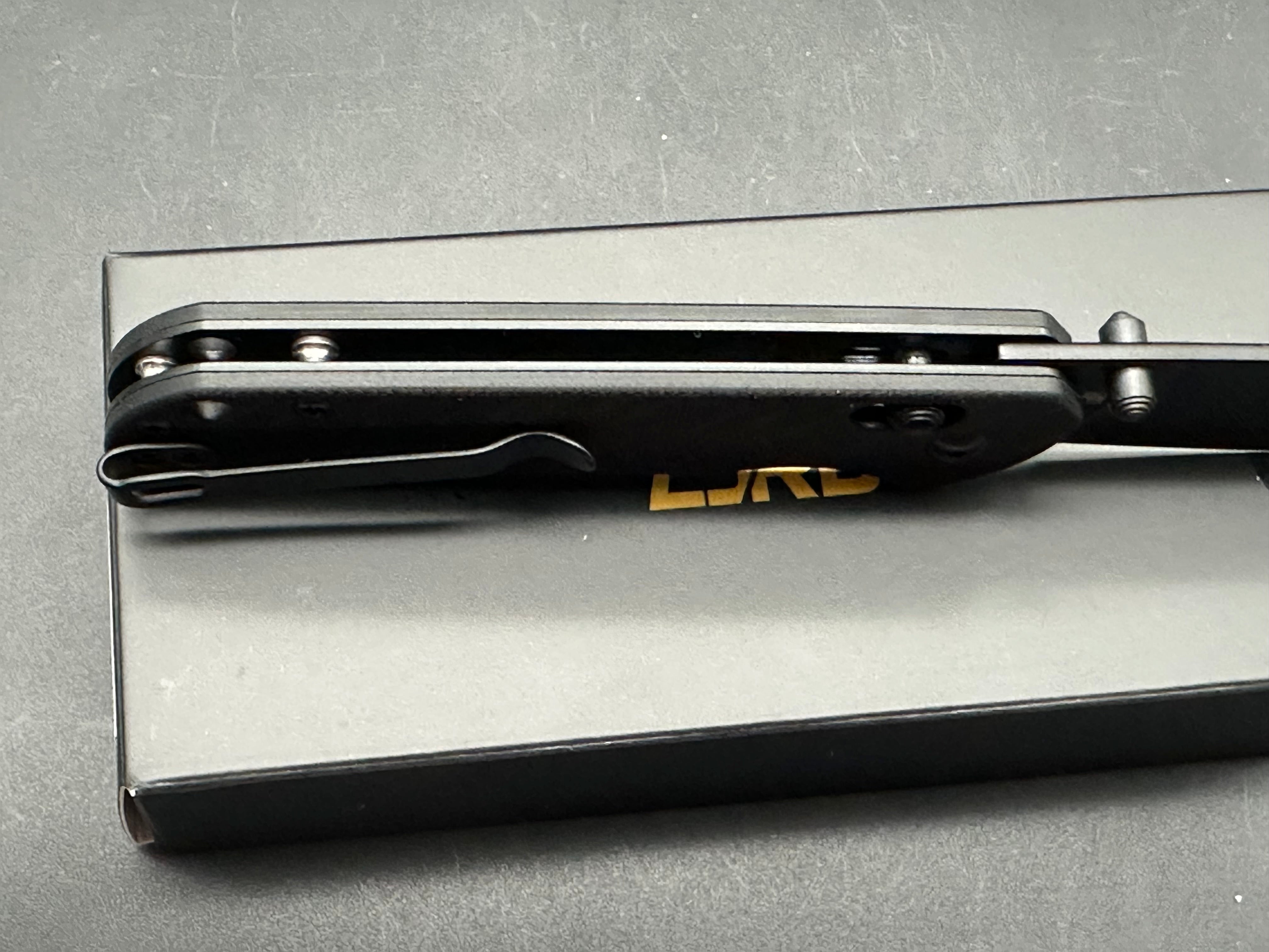 CJRB LYRID BLACK G10 HANDLE AR-RPM9 SHEEPSFOOT BLADE