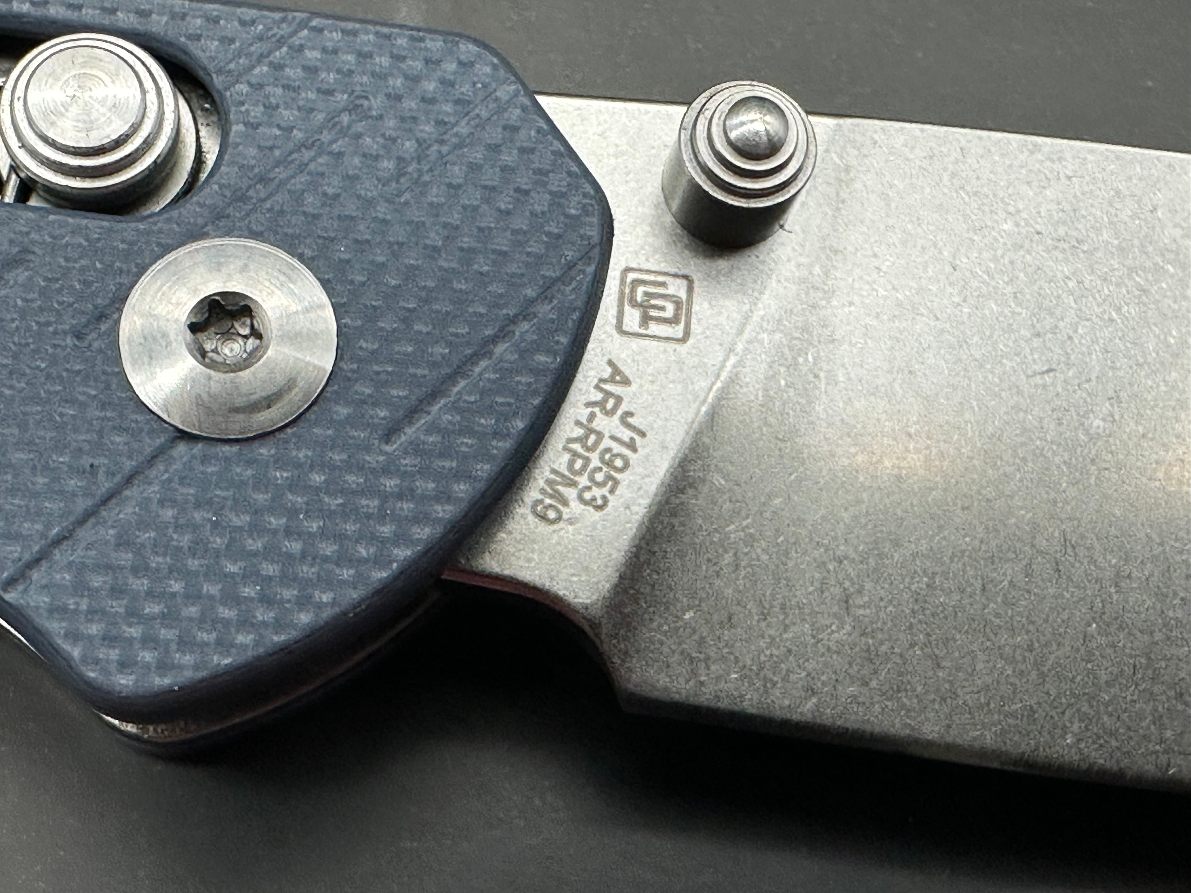 CJRB LYRID GREY G10 HANDLE AR-RPM9 SHEEPSFOOT BLADE