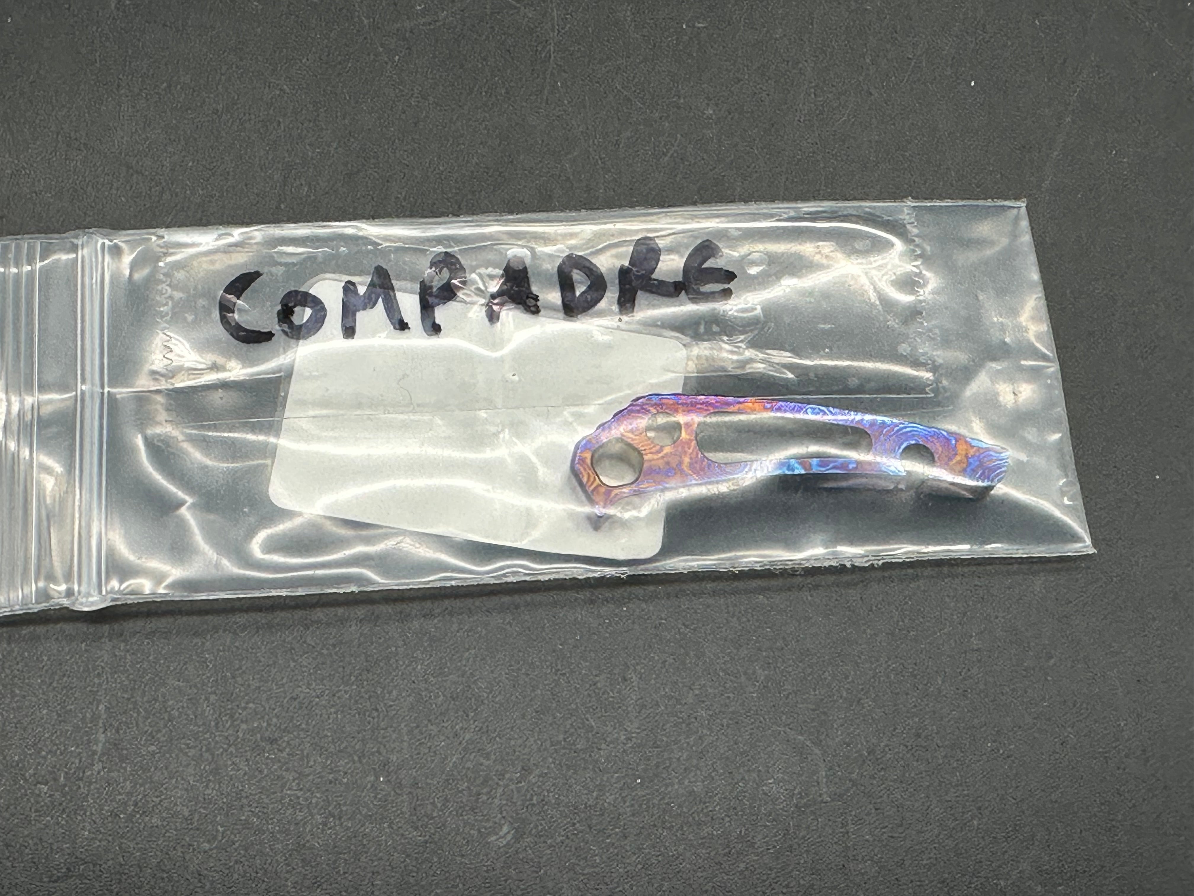 Kunwu Compadre Timascus Back Spacer for Kunwu Compadre