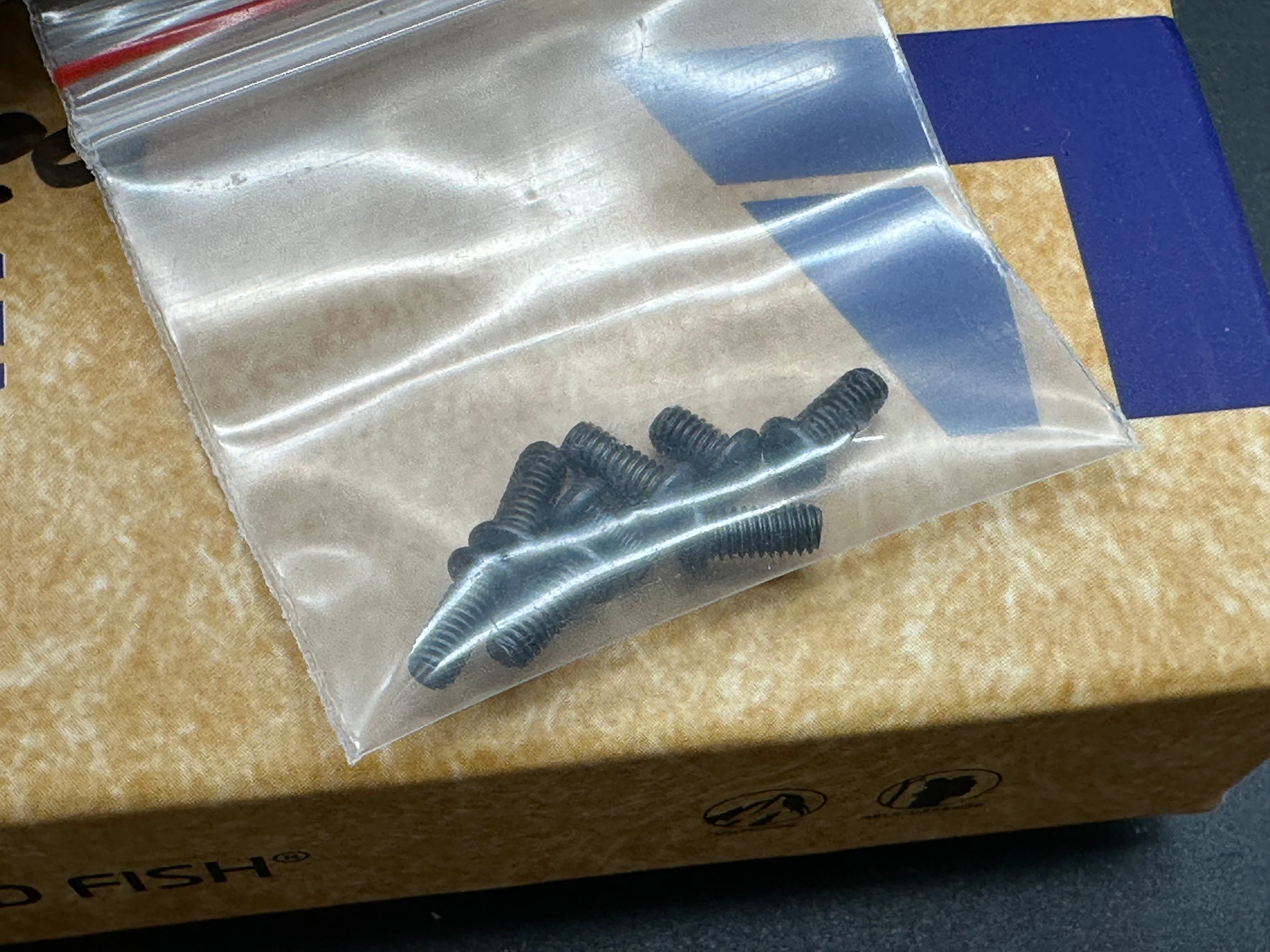 Petrified Fish PFP05 Deepsea 3.66” K110 Blade,Carbon fiber