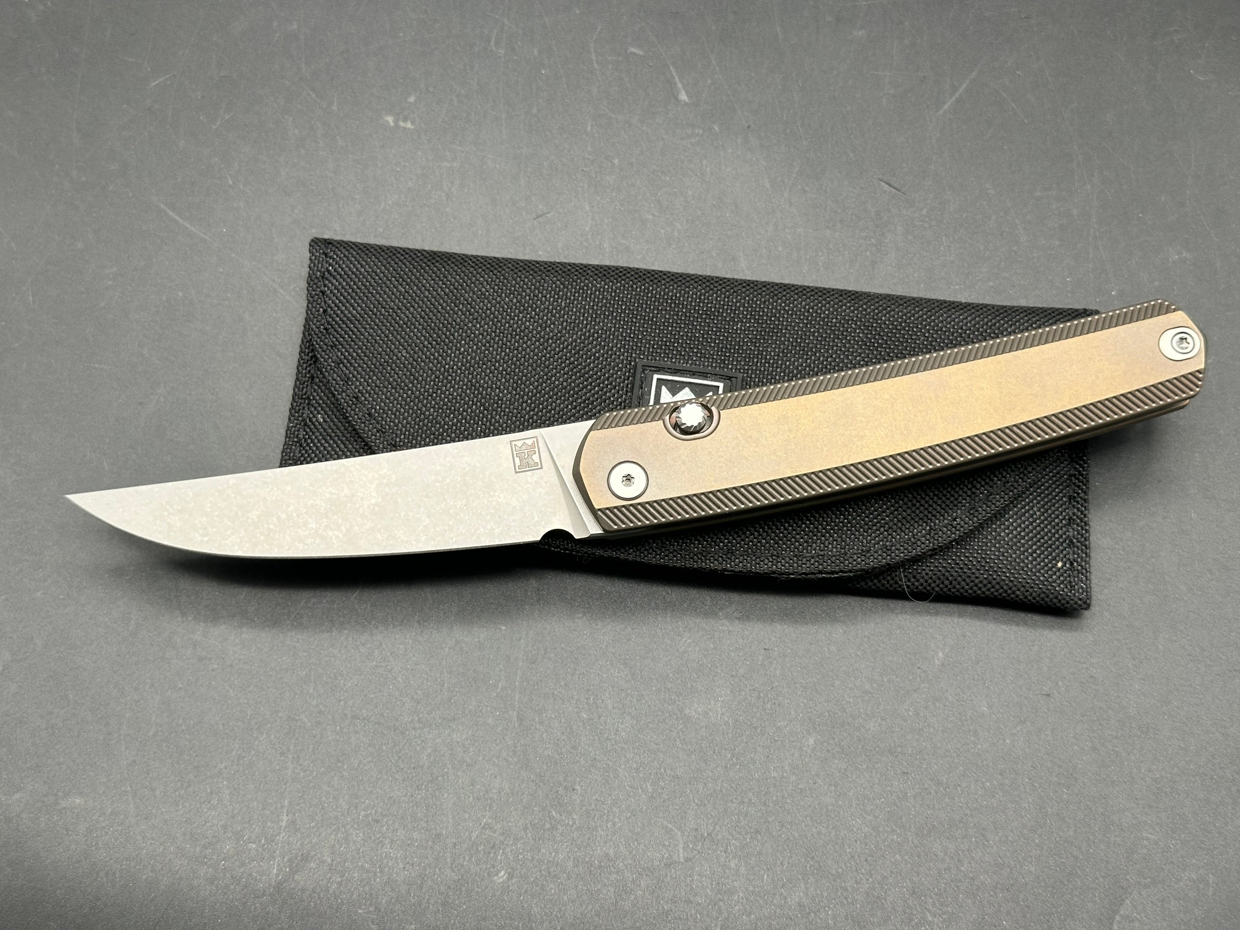 Kingsford KwaiKing Prototype titanium / M390 (Vosteed OEM)