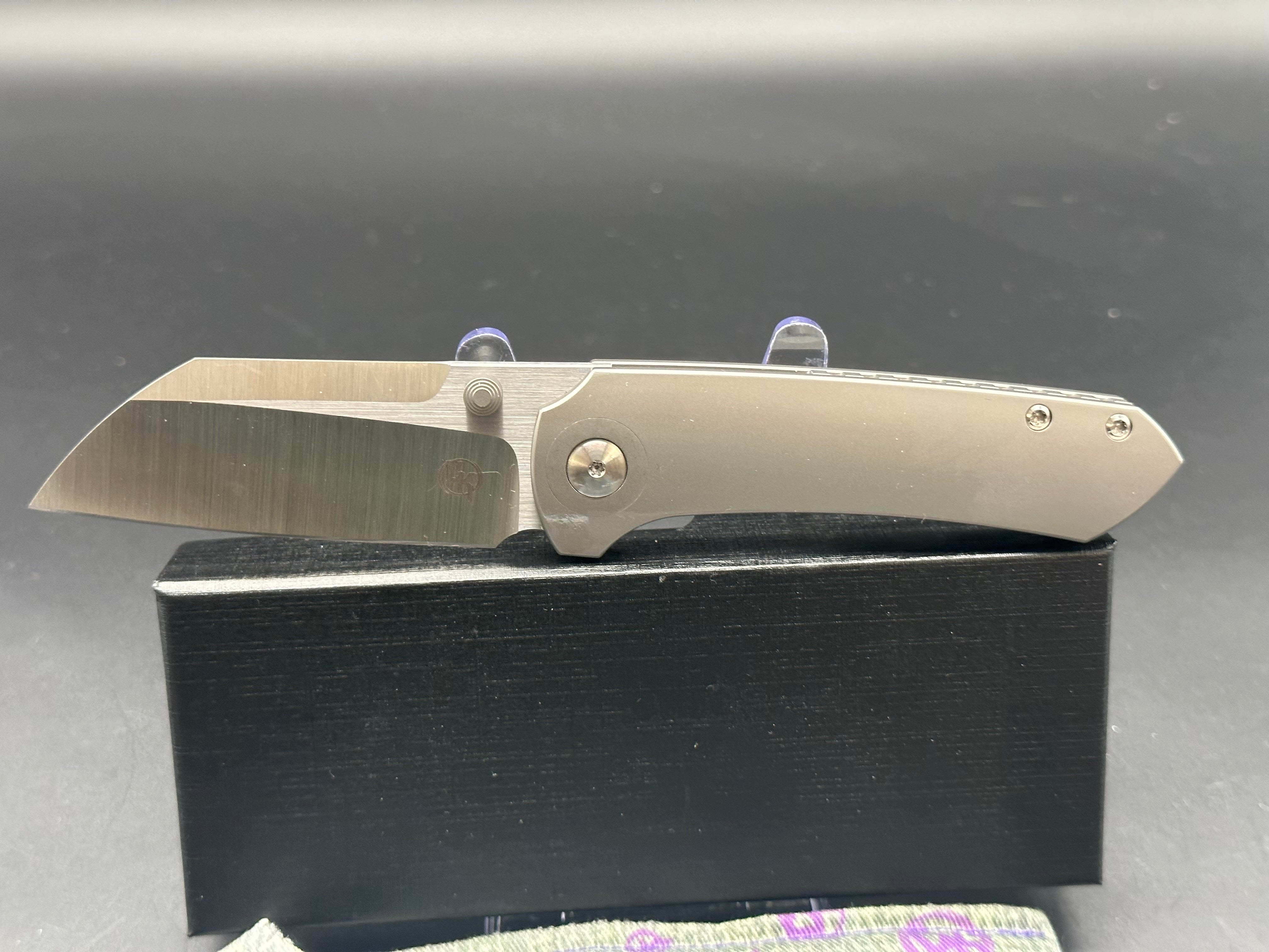 Christensen CK knifeworks maverick Titanium