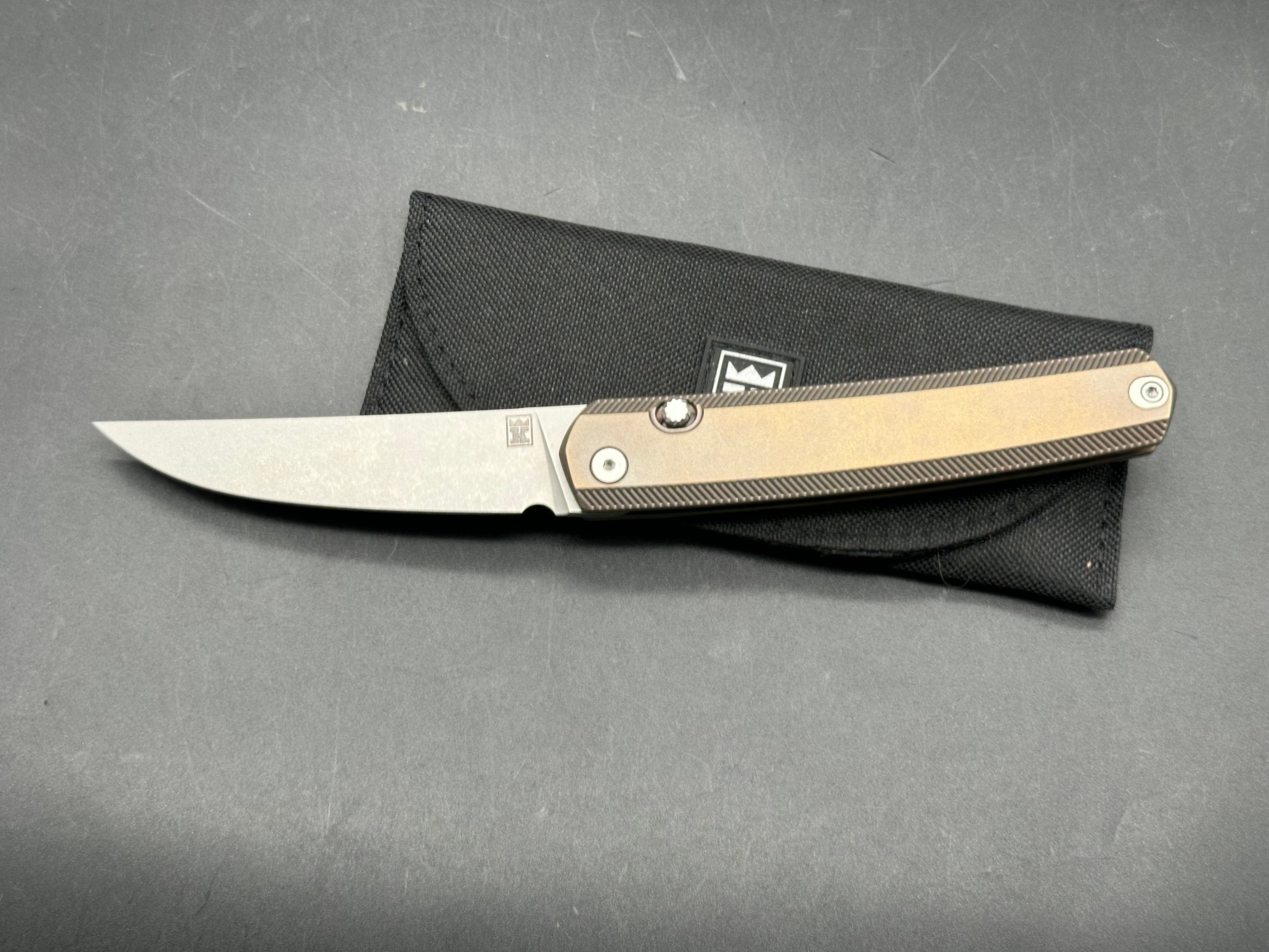 Kingsford KwaiKing Prototype titanium / M390 (Vosteed OEM)