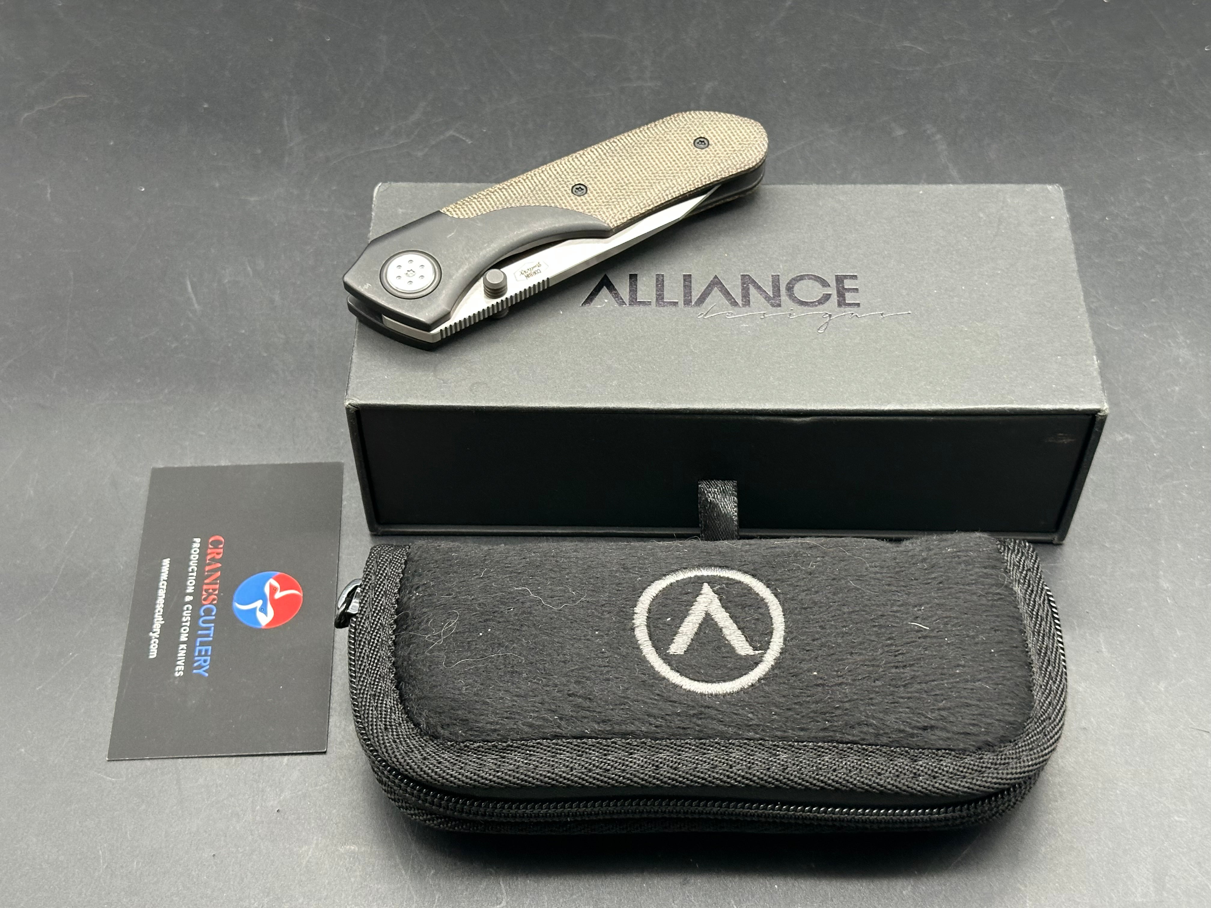 Alliance Design Keen Micarta Brandon Corbin
