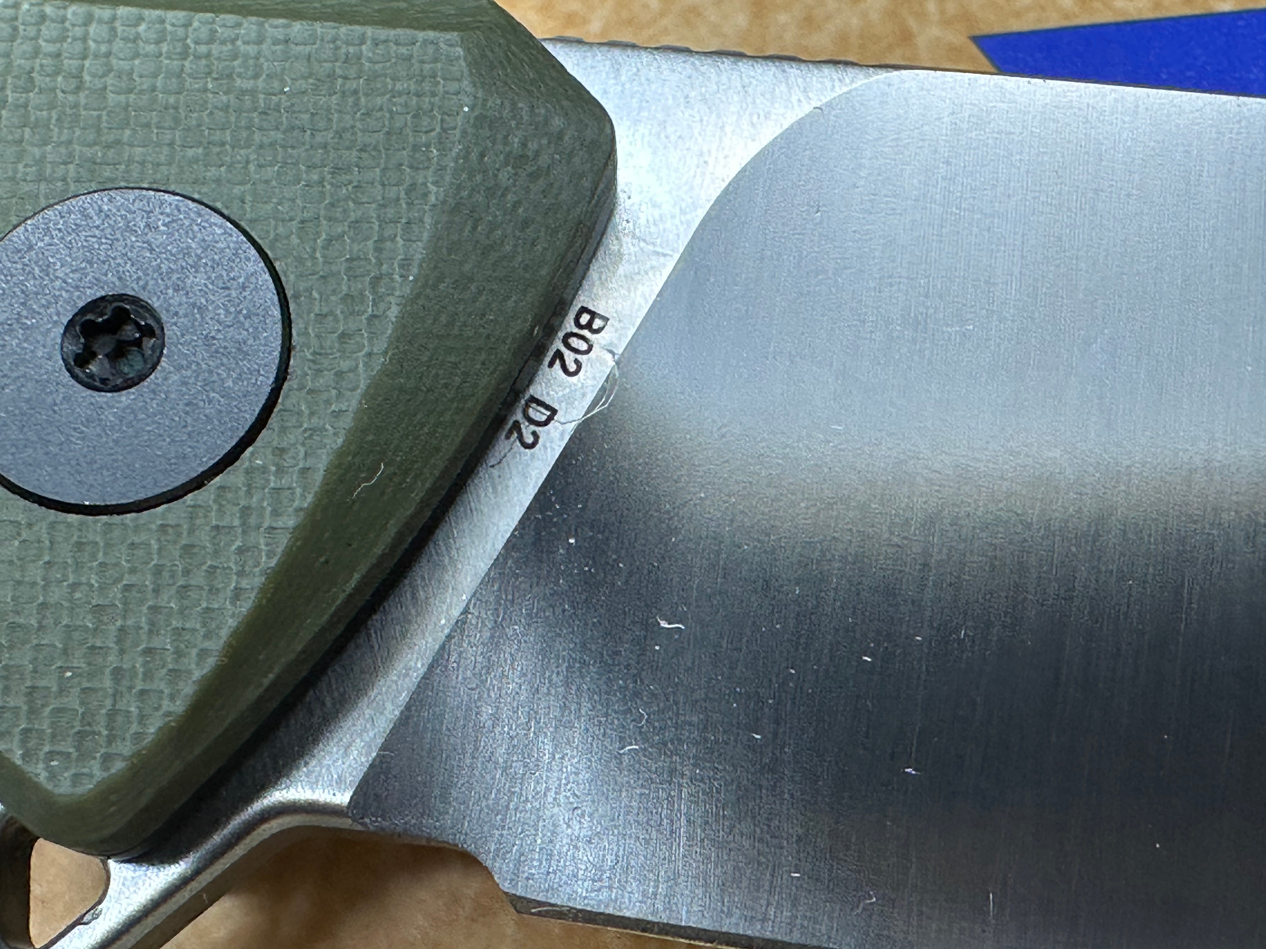 Petrified Fish PFB02 Loco 3.70" D2 Satin Blade G10 Handle Flipper Liner lock knife