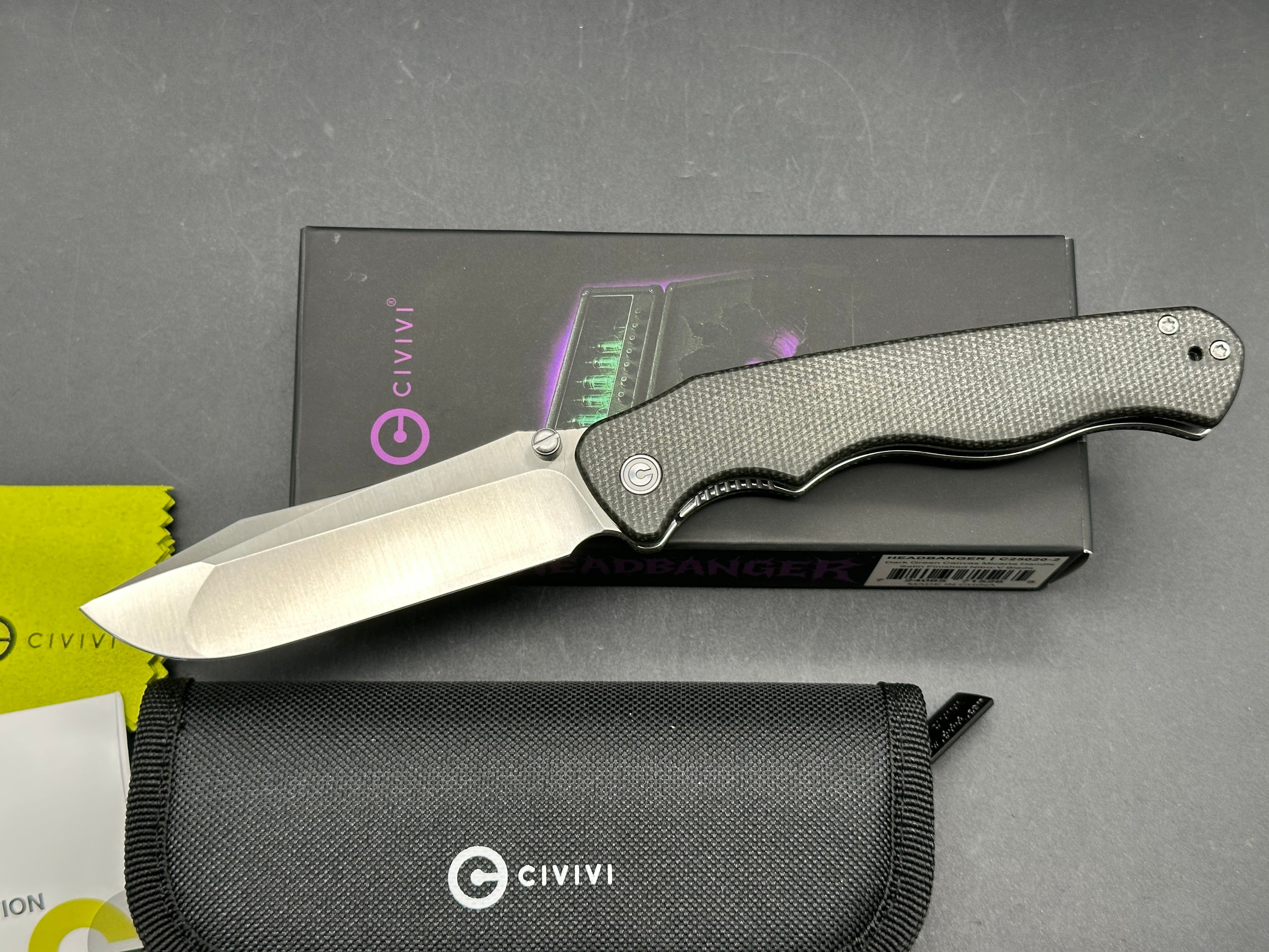 Civivi Headbanger Dark Green G10 / nitro V