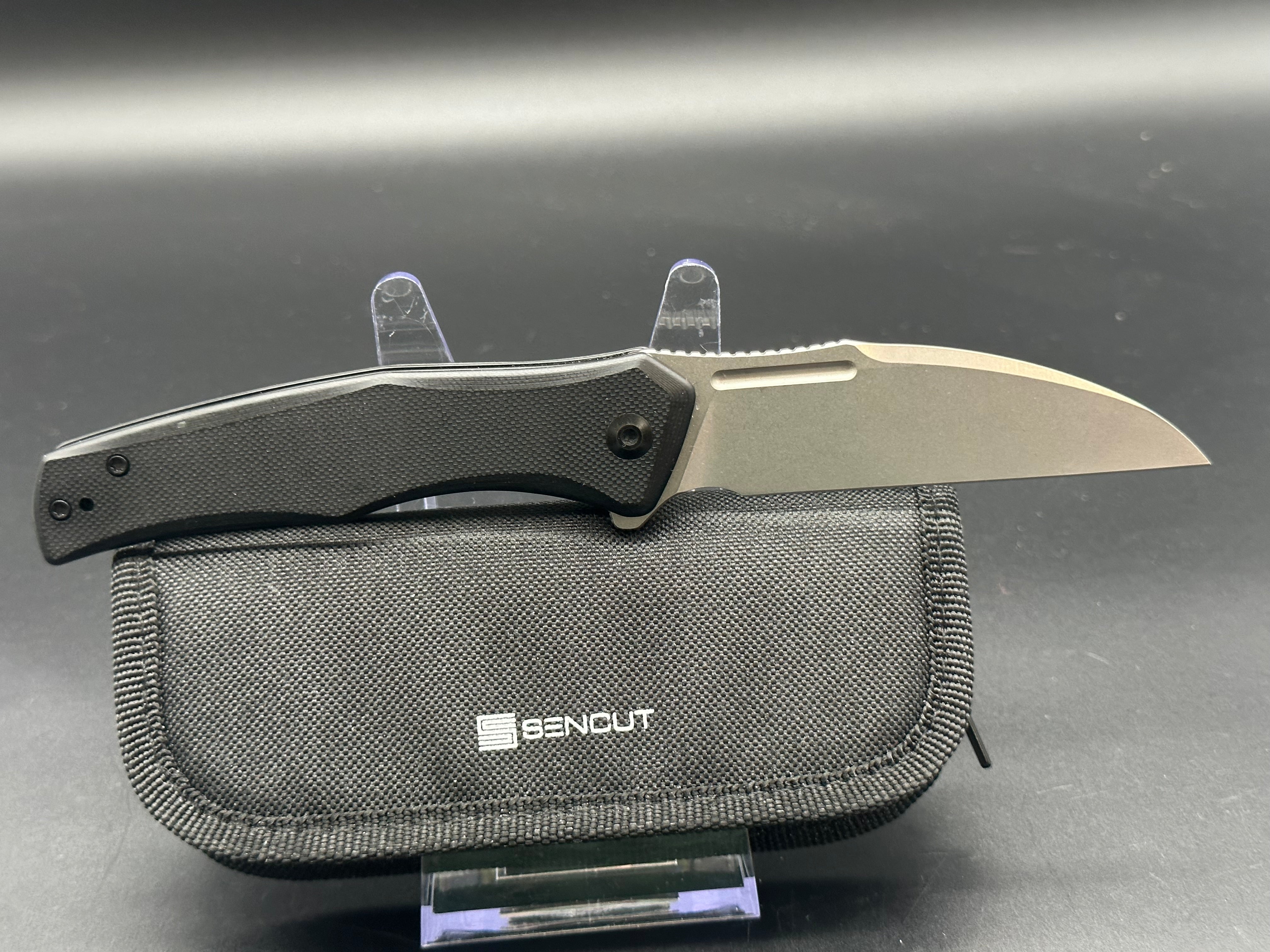 SENCUT Watauga Black G10