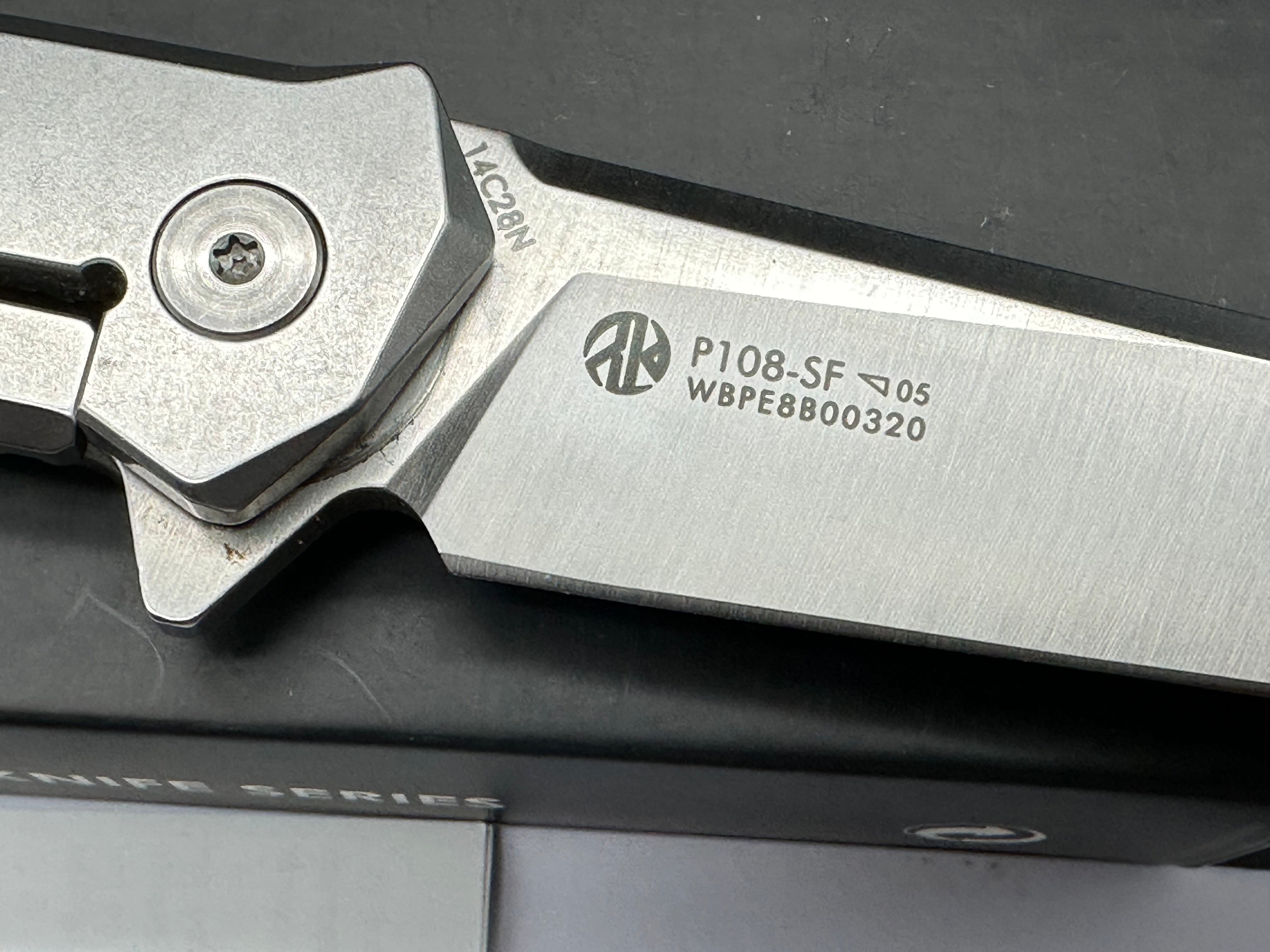 RUIKE P108 Frame Lock Knife w/ Beta Plus Lock (3.5" Satin)