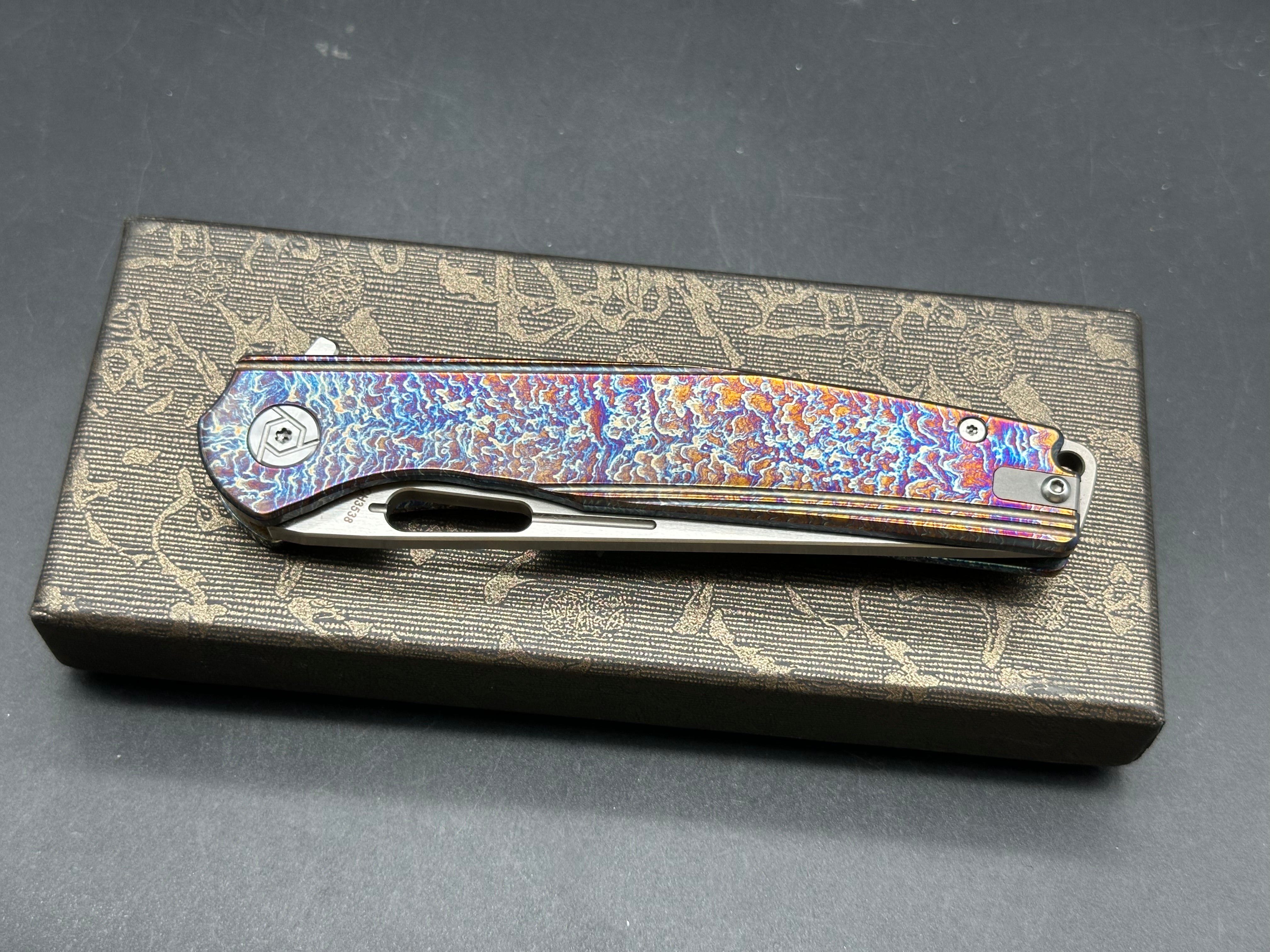 CH 3538 titanium handle w/S35VN blade