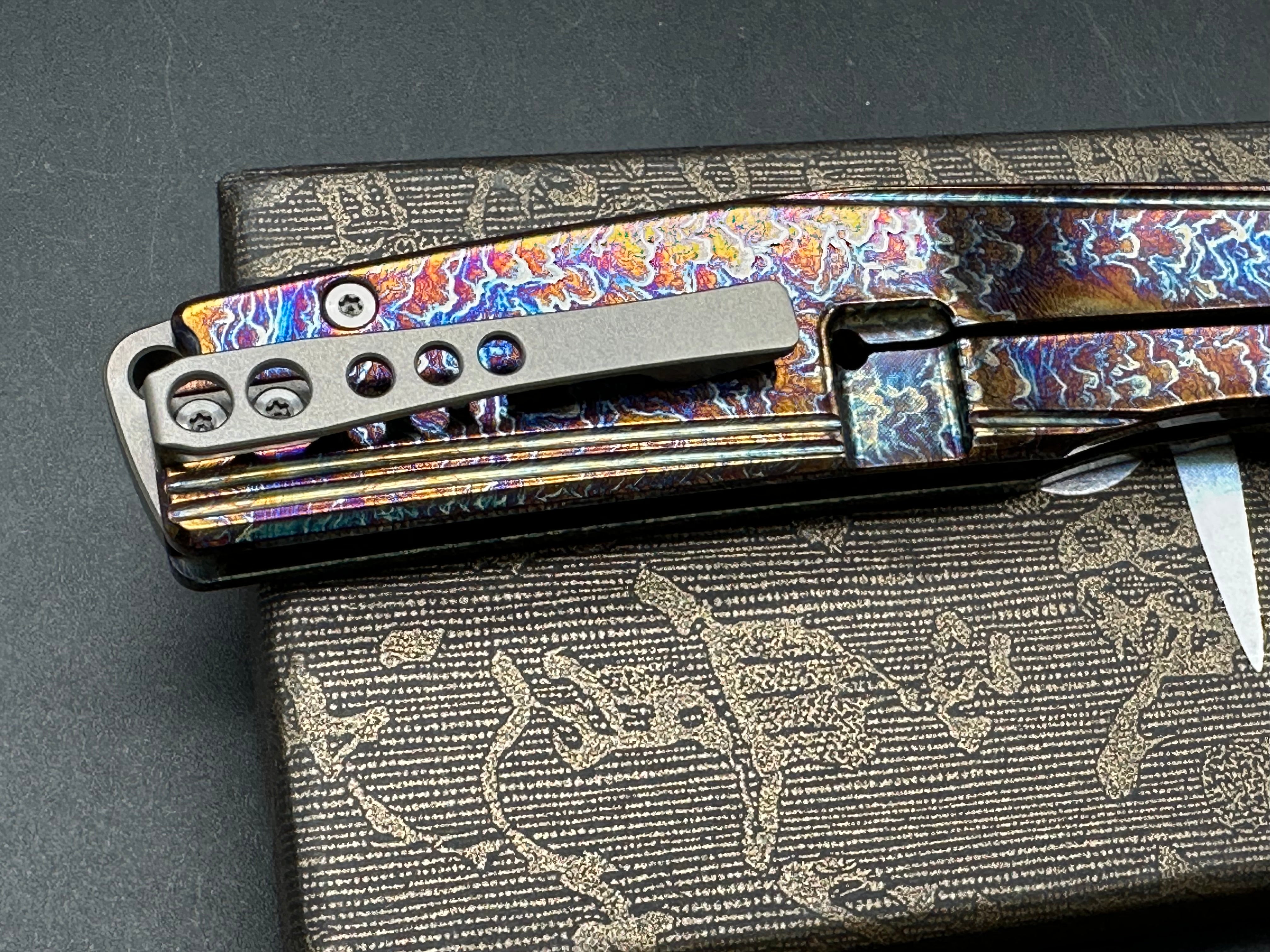 CH 3538 titanium handle w/S35VN blade