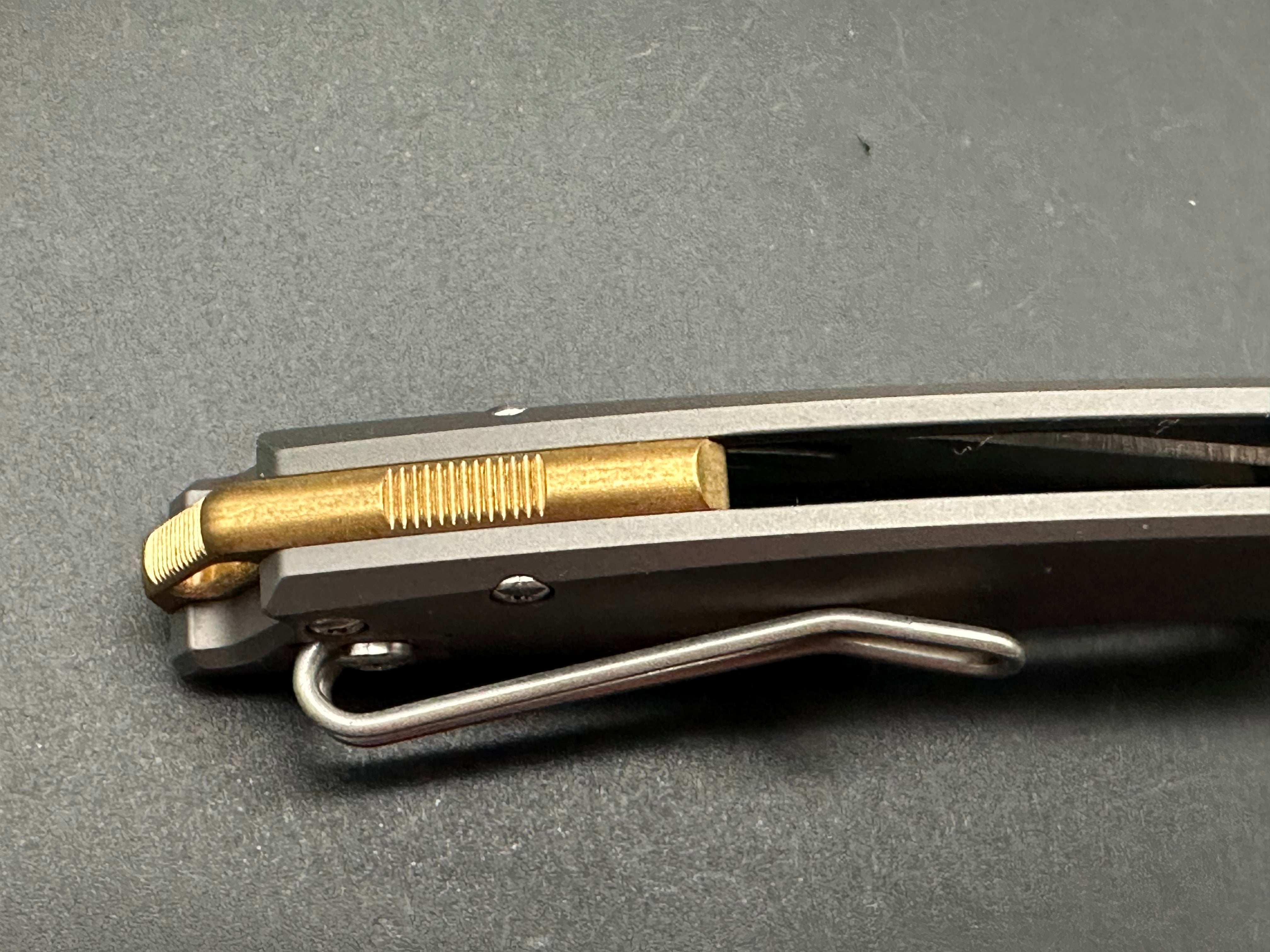 GiantMouse Vox/Anso ACE Tribeca Knife Titanium (3.2" Satin) MagnaCut