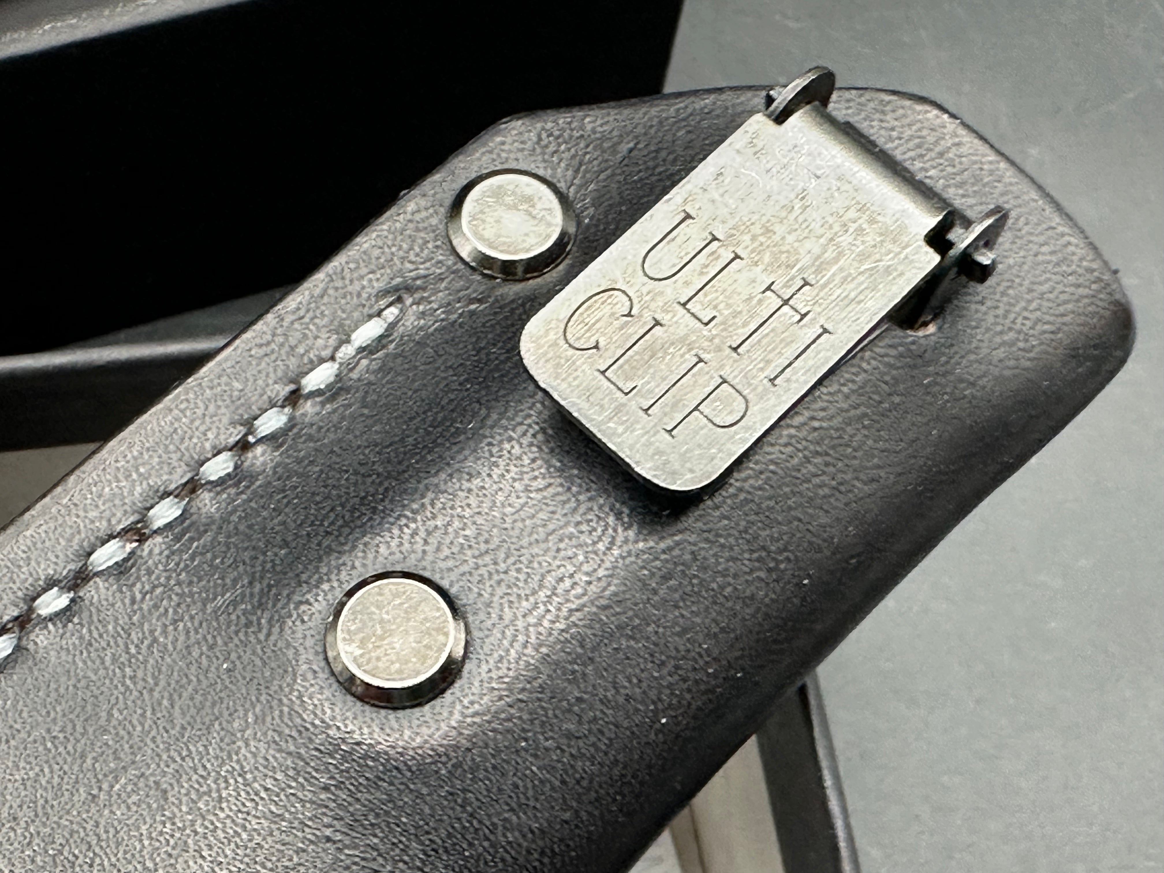 Kizer Drop Bear fixed blade plus additional custom sheath