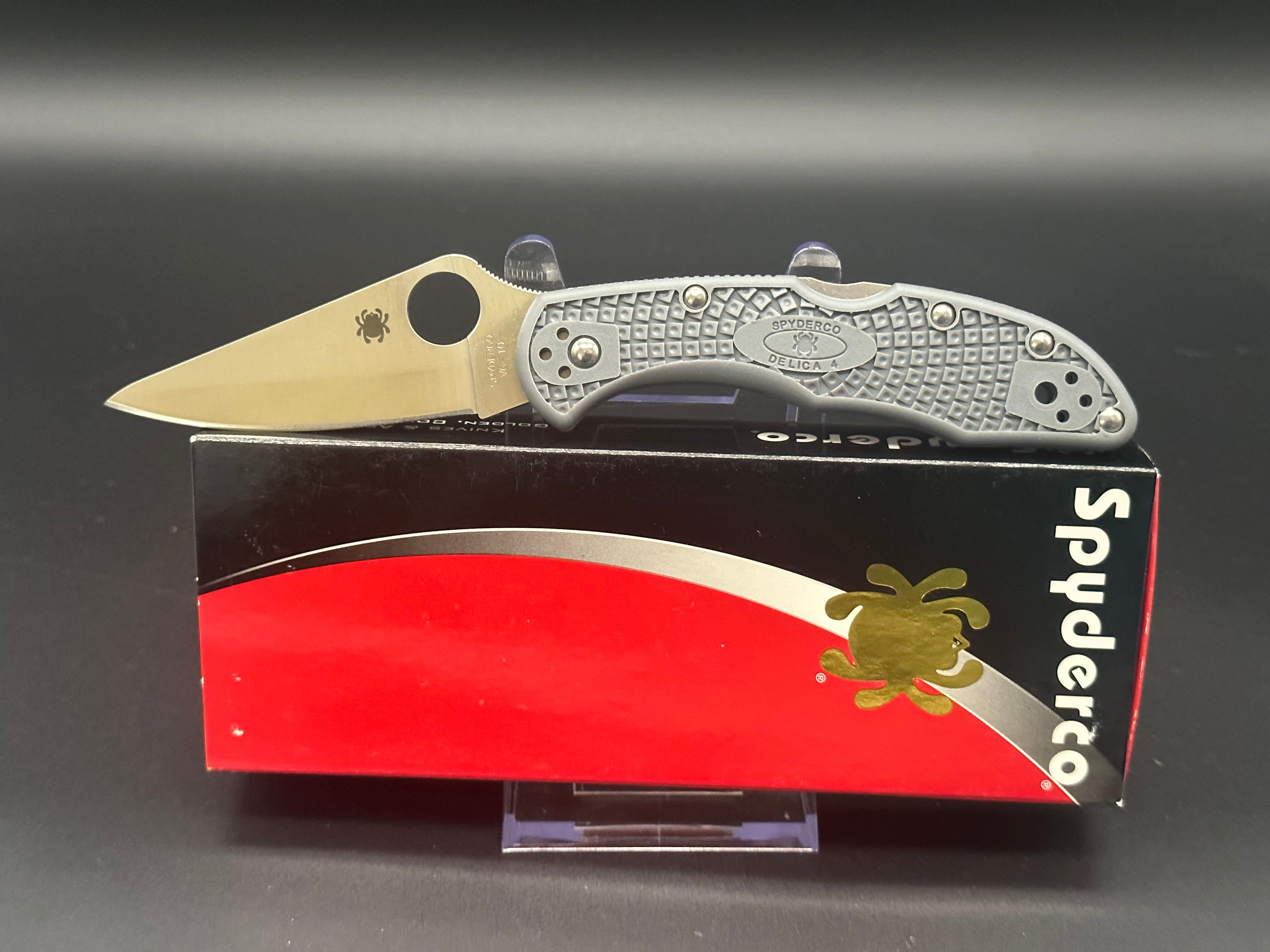 Spyderco Delica grey FRN